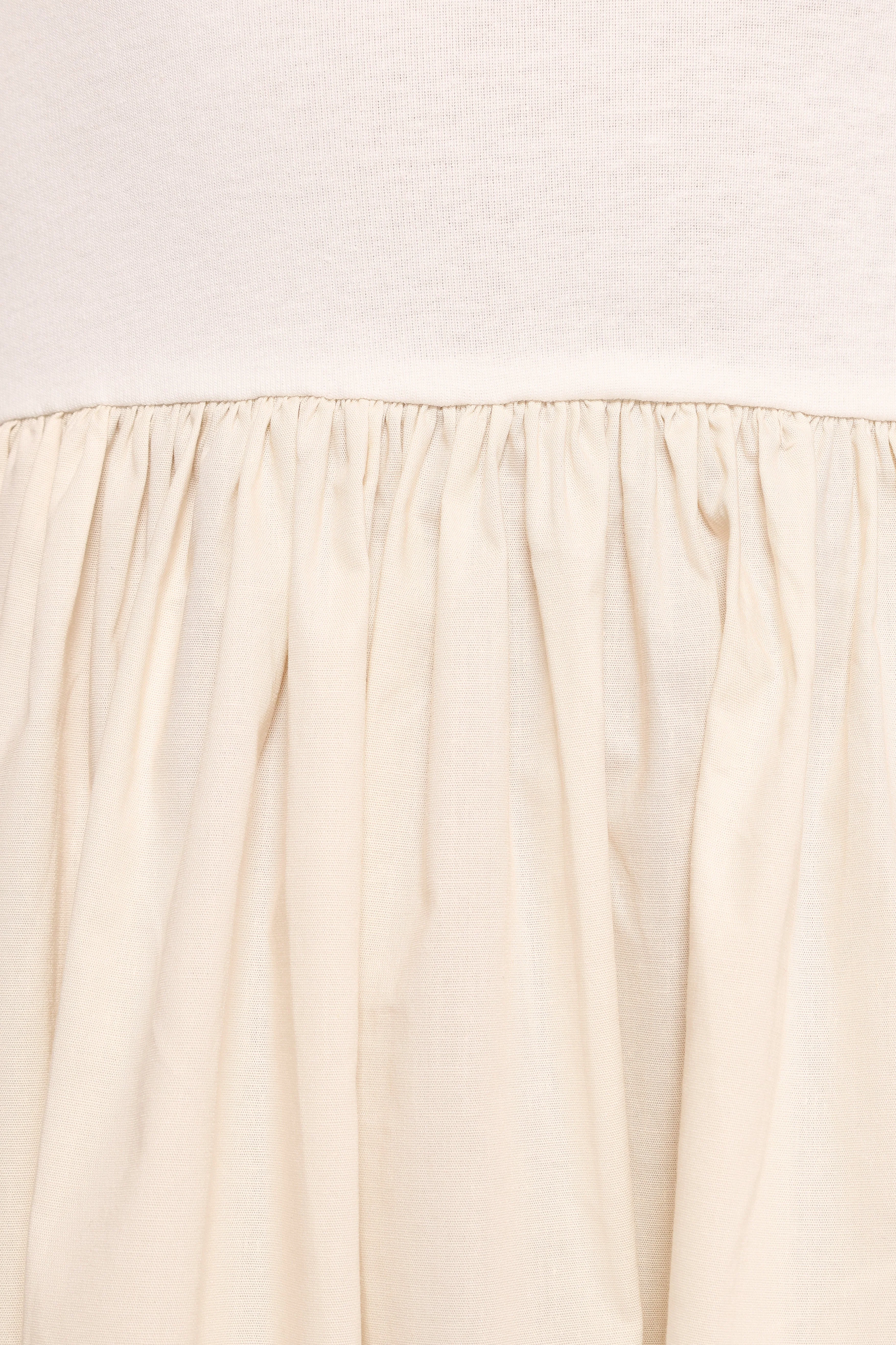 Franki Midi Dress - White Cream