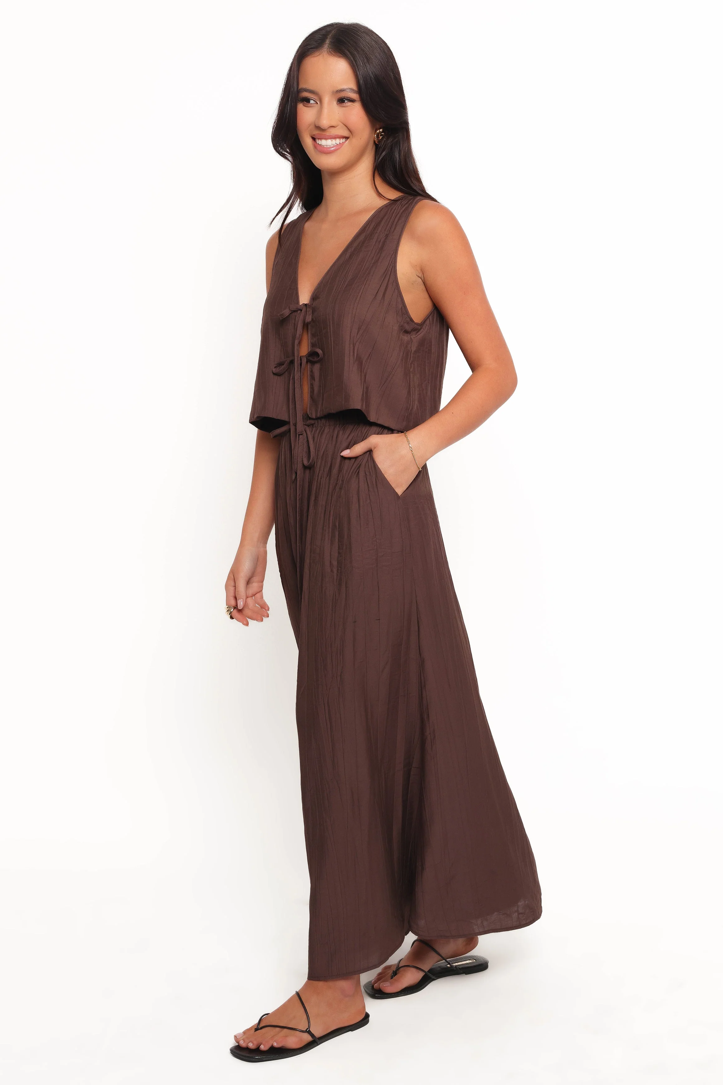 Captie Skirt Set - Chocolate Brown