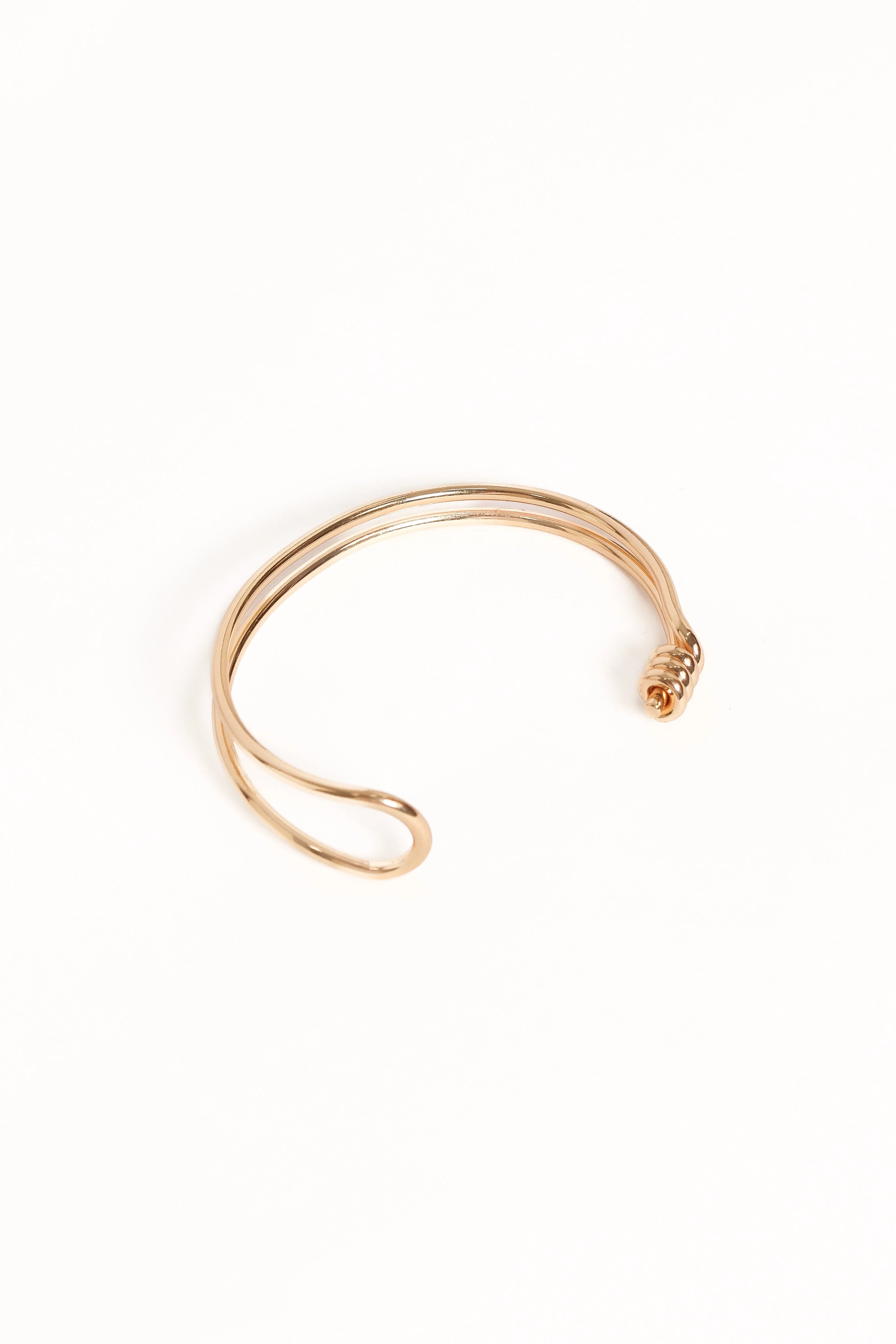 Lenora Cuff Bracelet - Gold