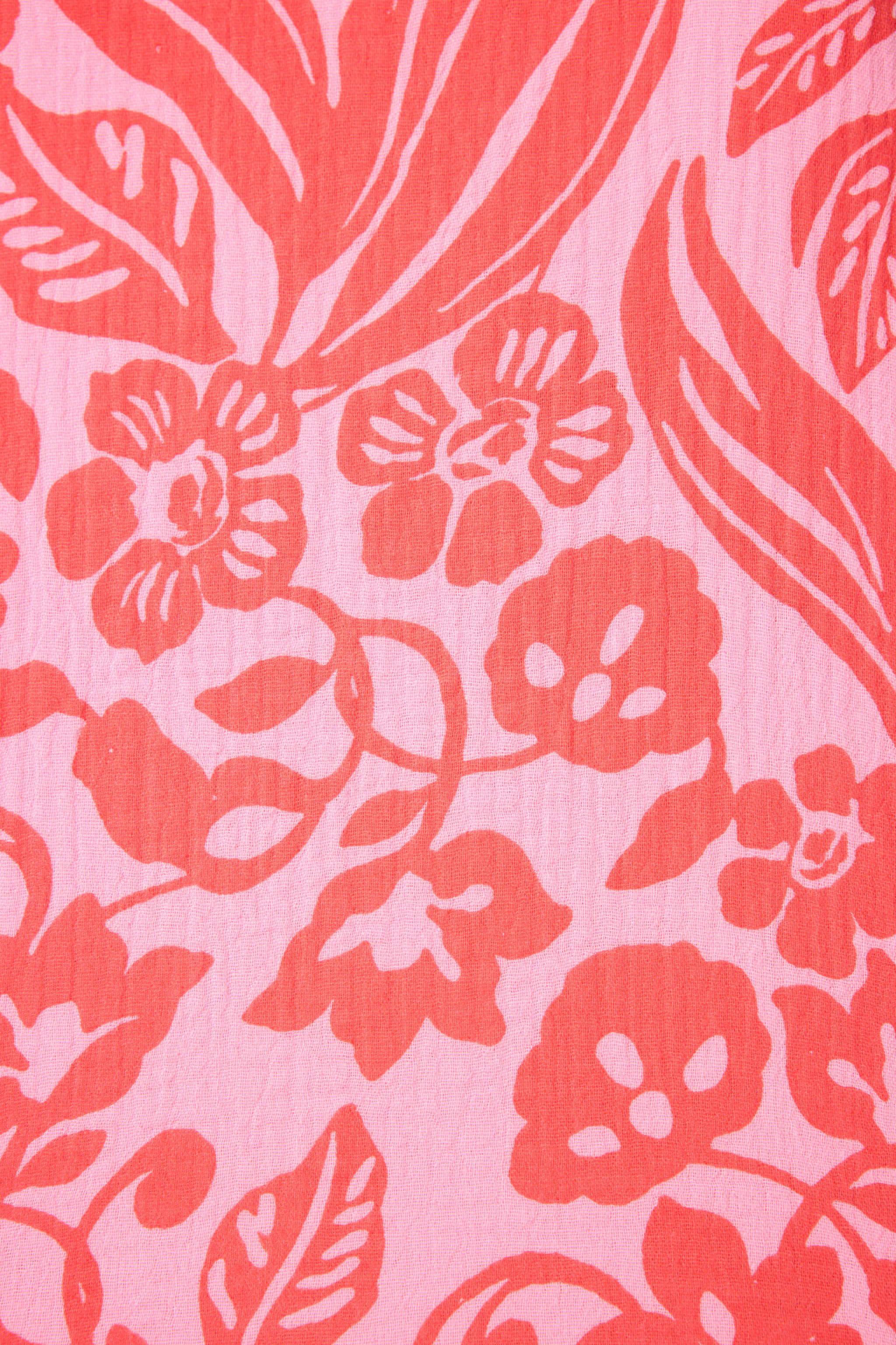 Bali Bay Floral Long Sleeve Button-Up Shirt