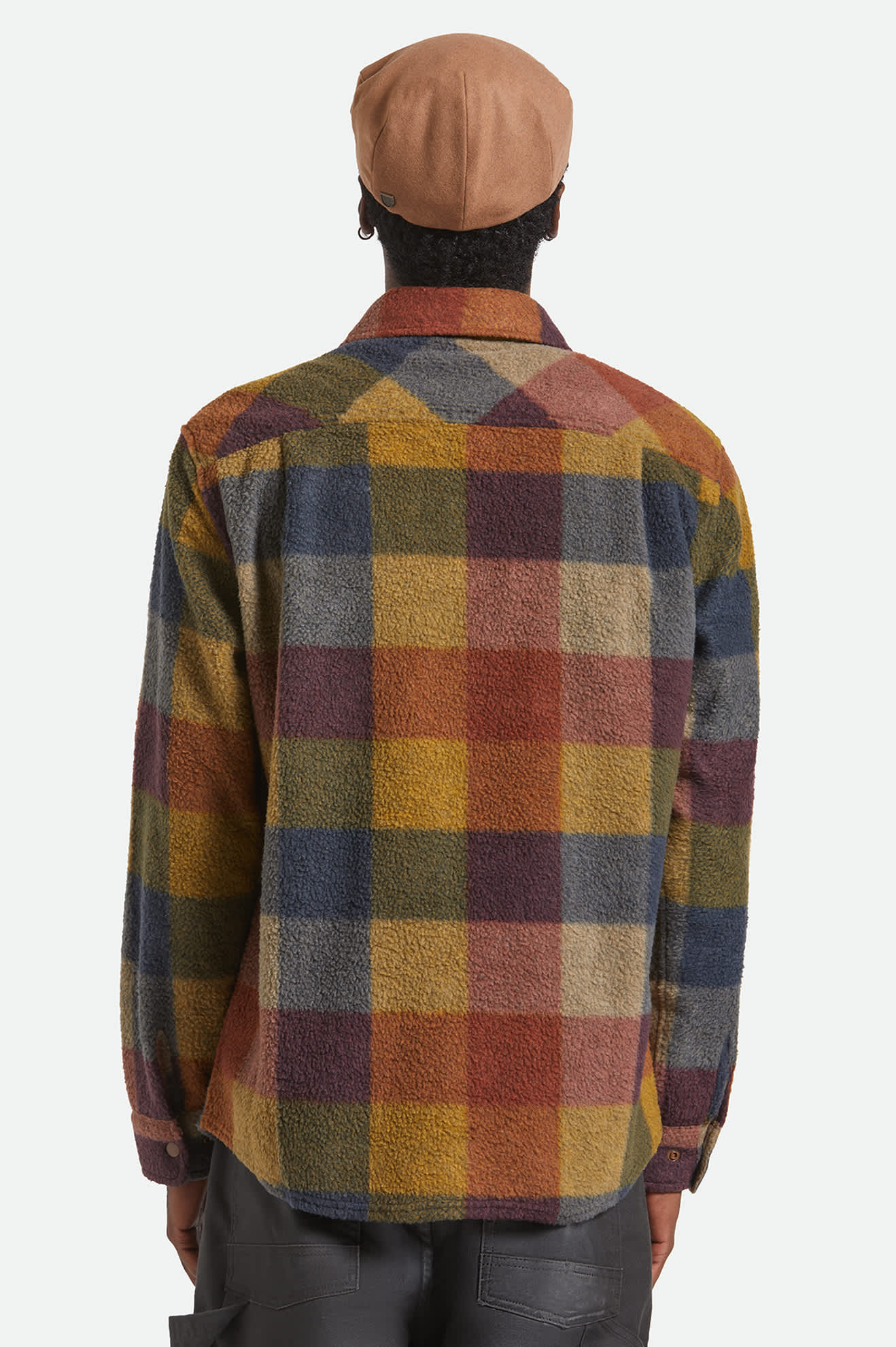 Hooligan Flat Cap - Camel Melton Wool