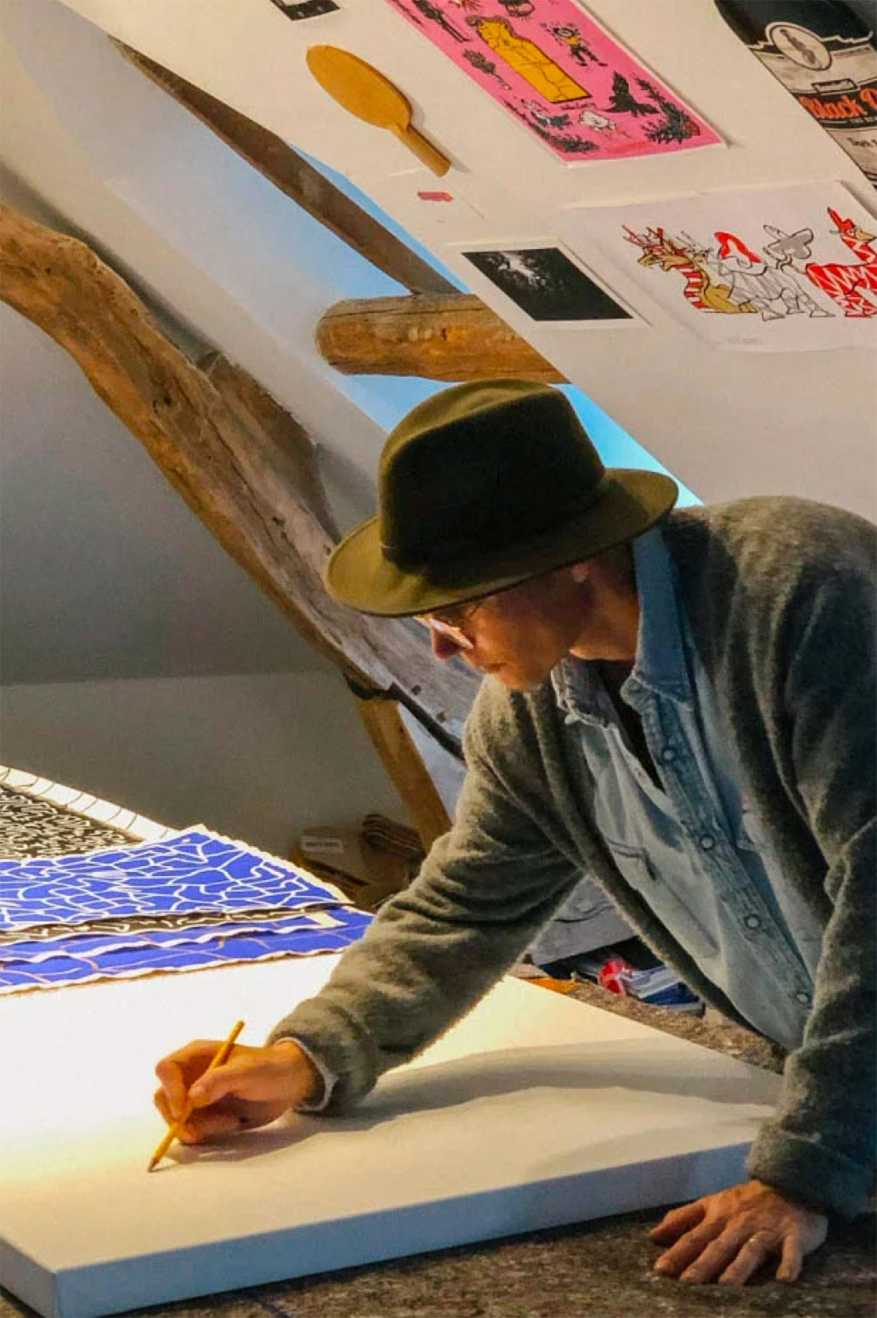 Messer Fedora - Black/Black