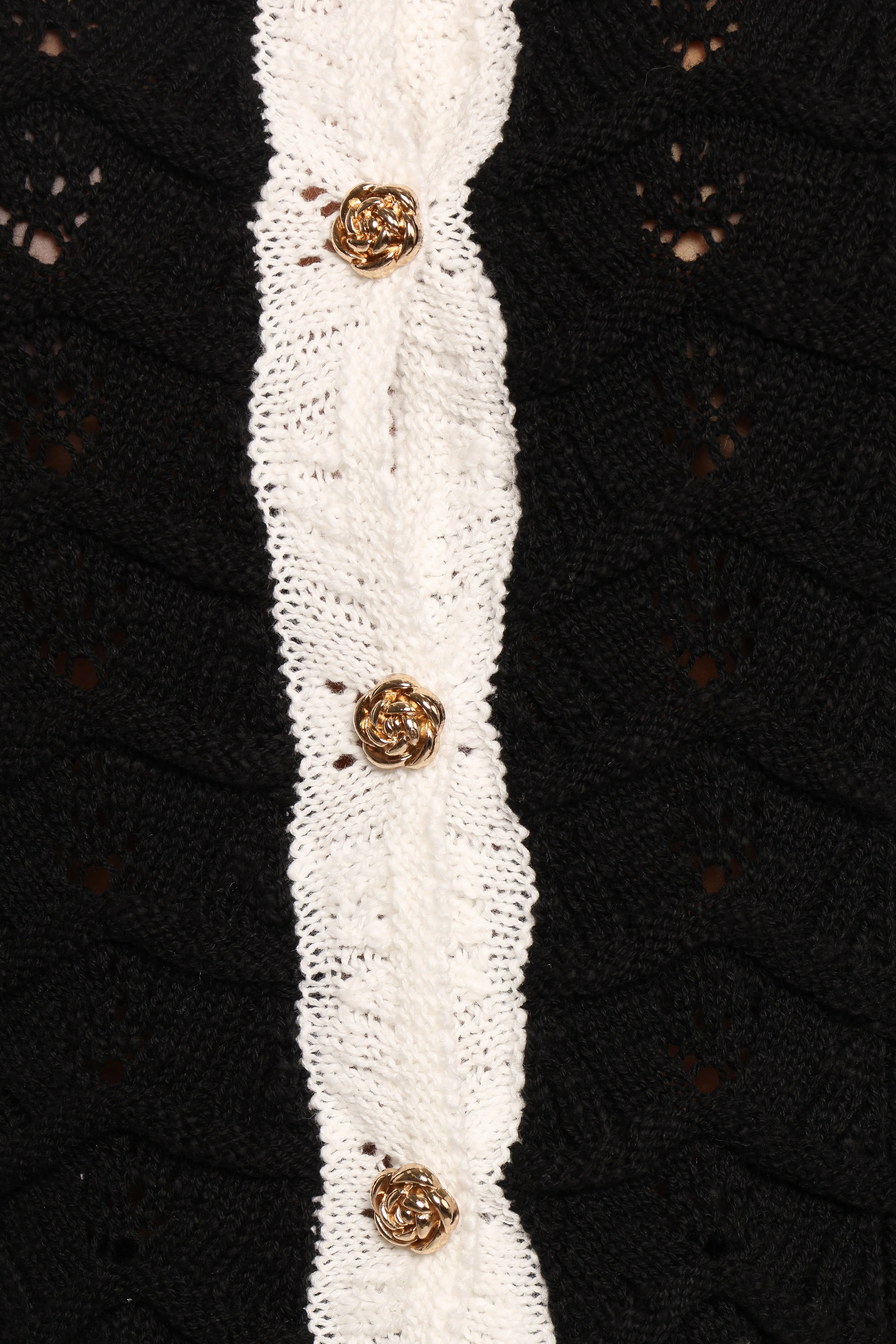 Madalyn Knit Skirt Set - Black