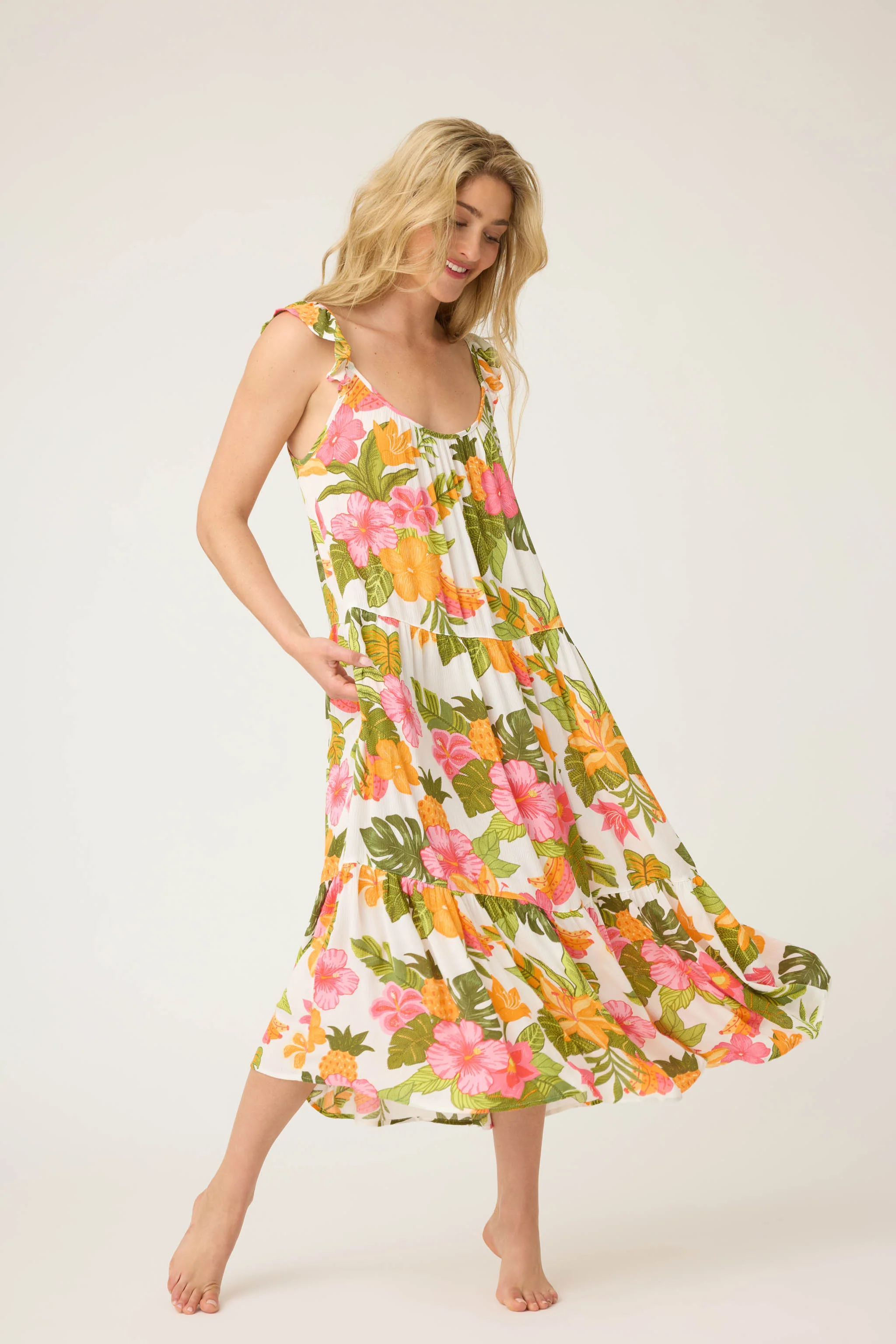 Copacabana Floral Dress