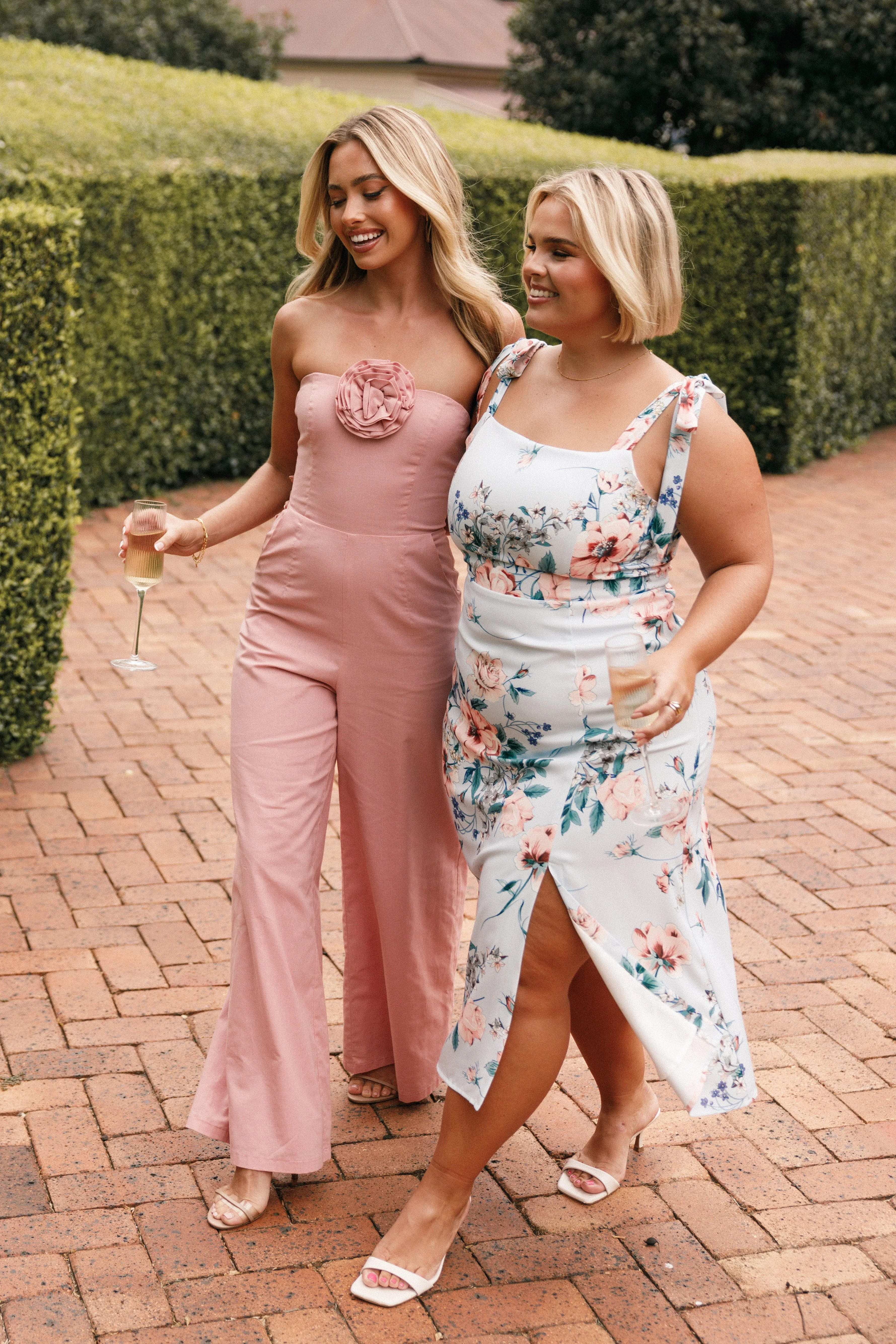 Laurel Dress - Blue Floral