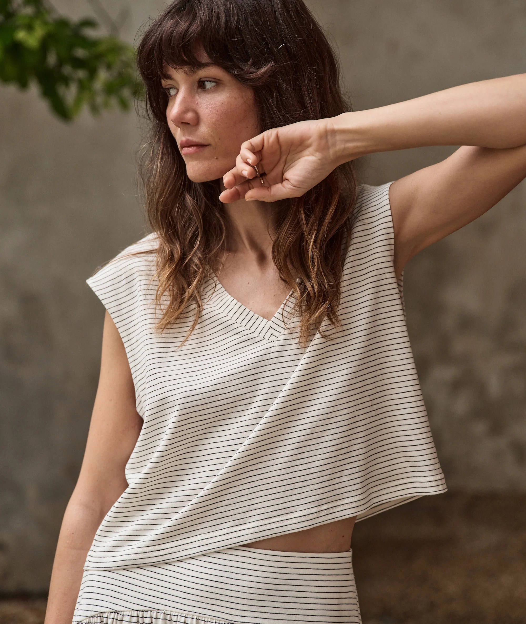 Nina Relaxed V-Neck Tank