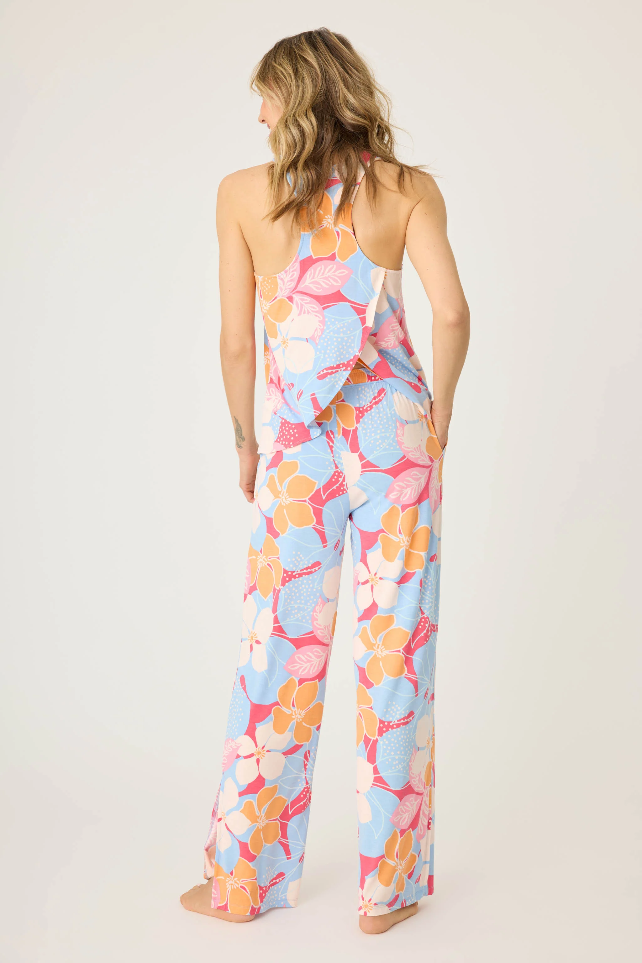Tropical Dreams Floral PJ Set