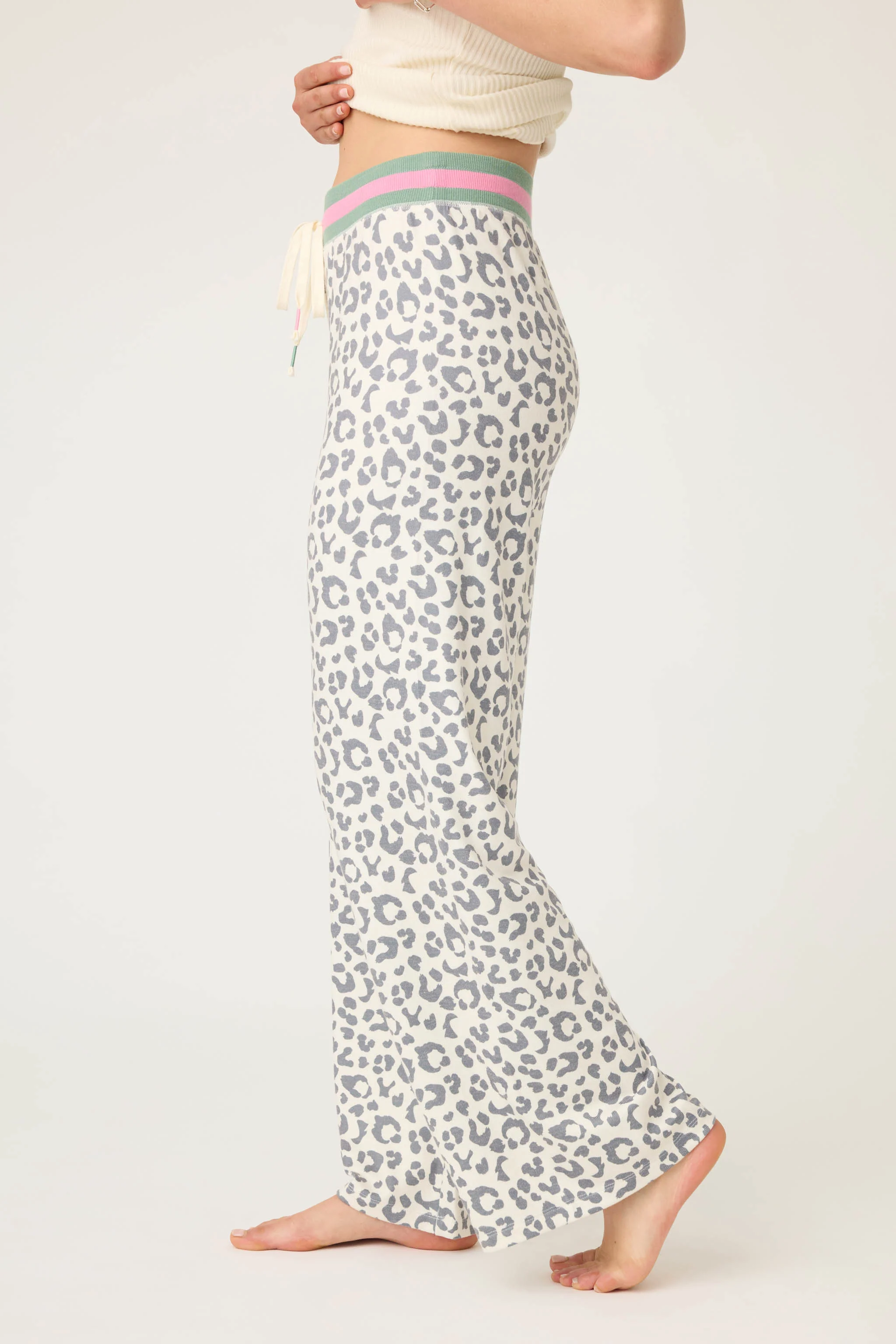 Life In Leopard Wide-Leg Pants