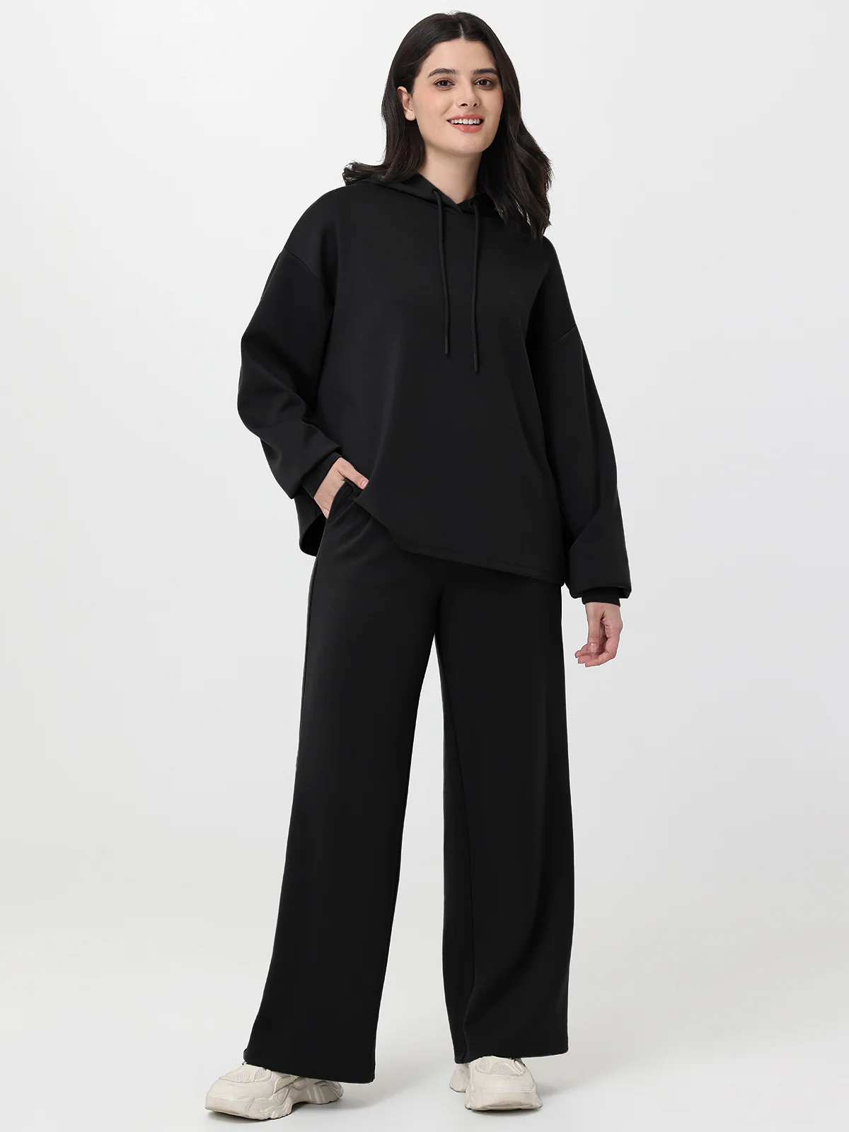 Drawstring Long Sleeve Hoodie