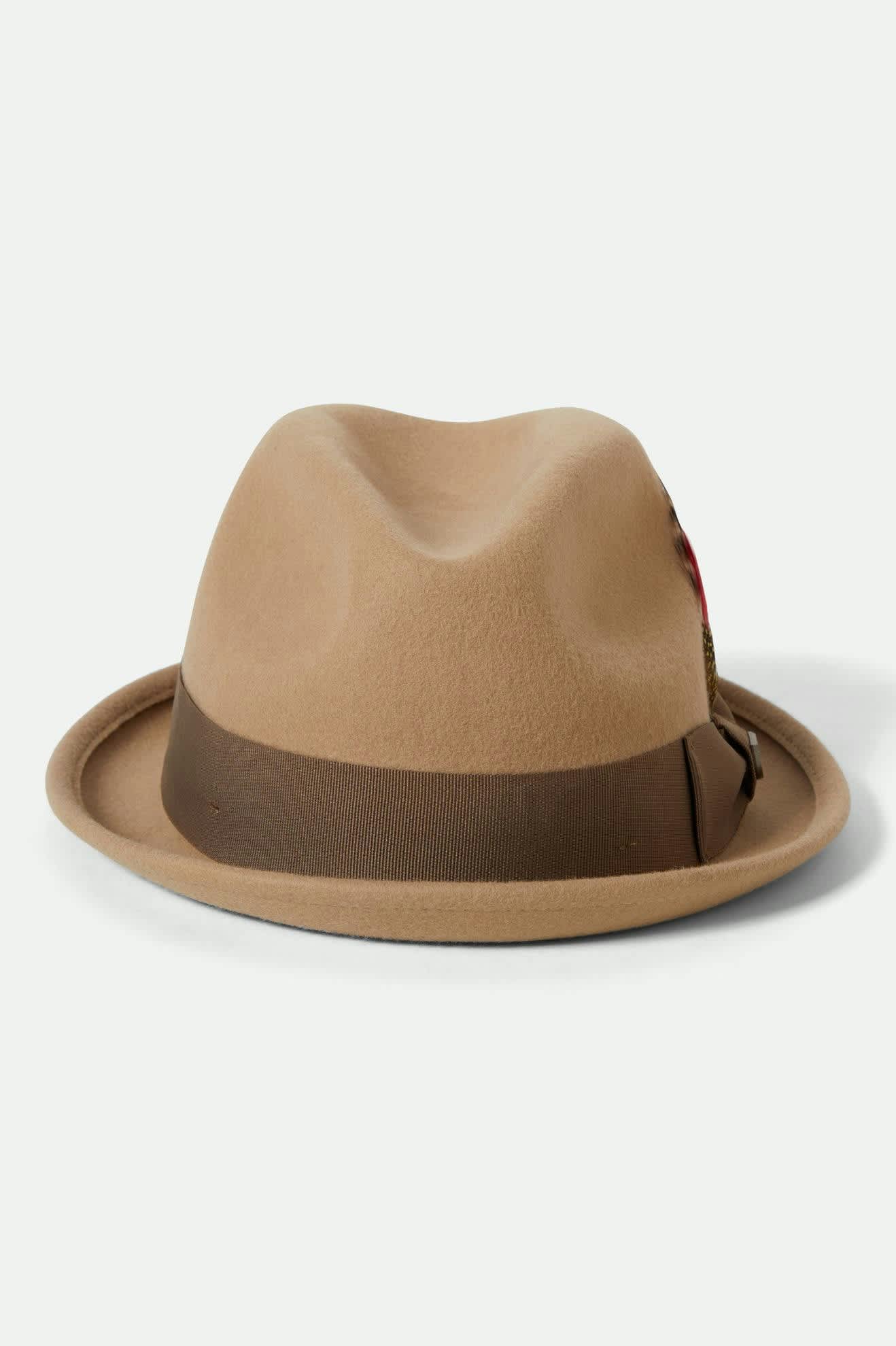 Gain Fedora - Sand/Antique Brass