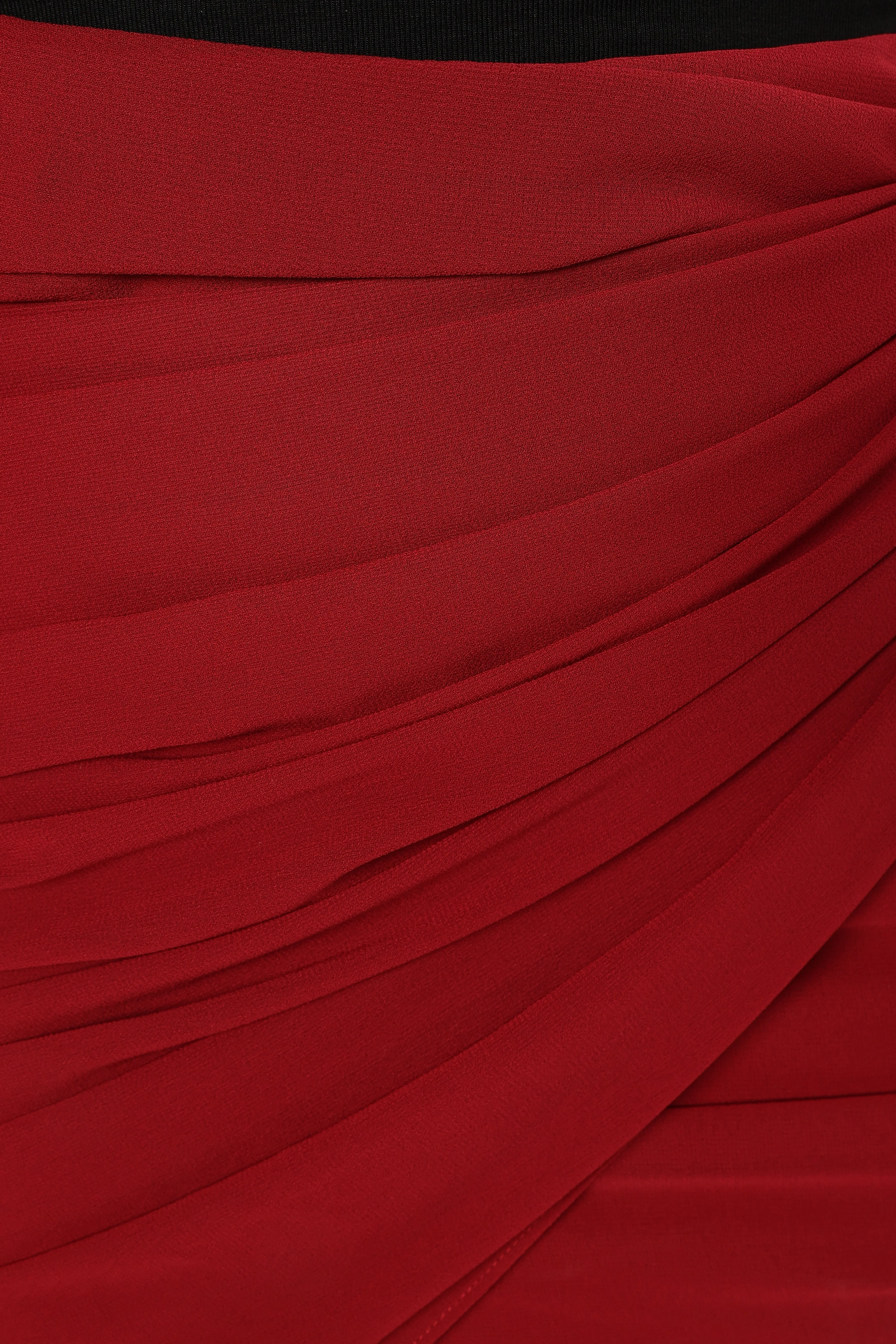 Night Lover Mini Skirt - Merlot