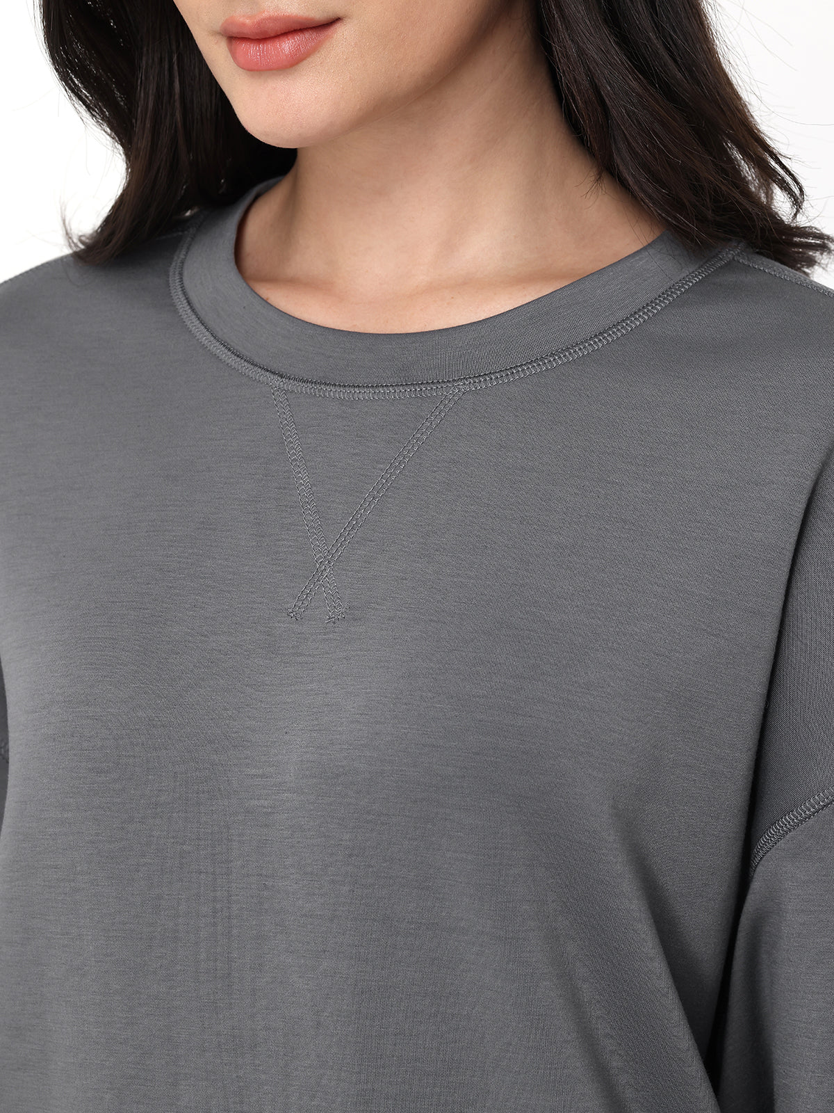 Crewneck Long Sleeve Sweatshirt