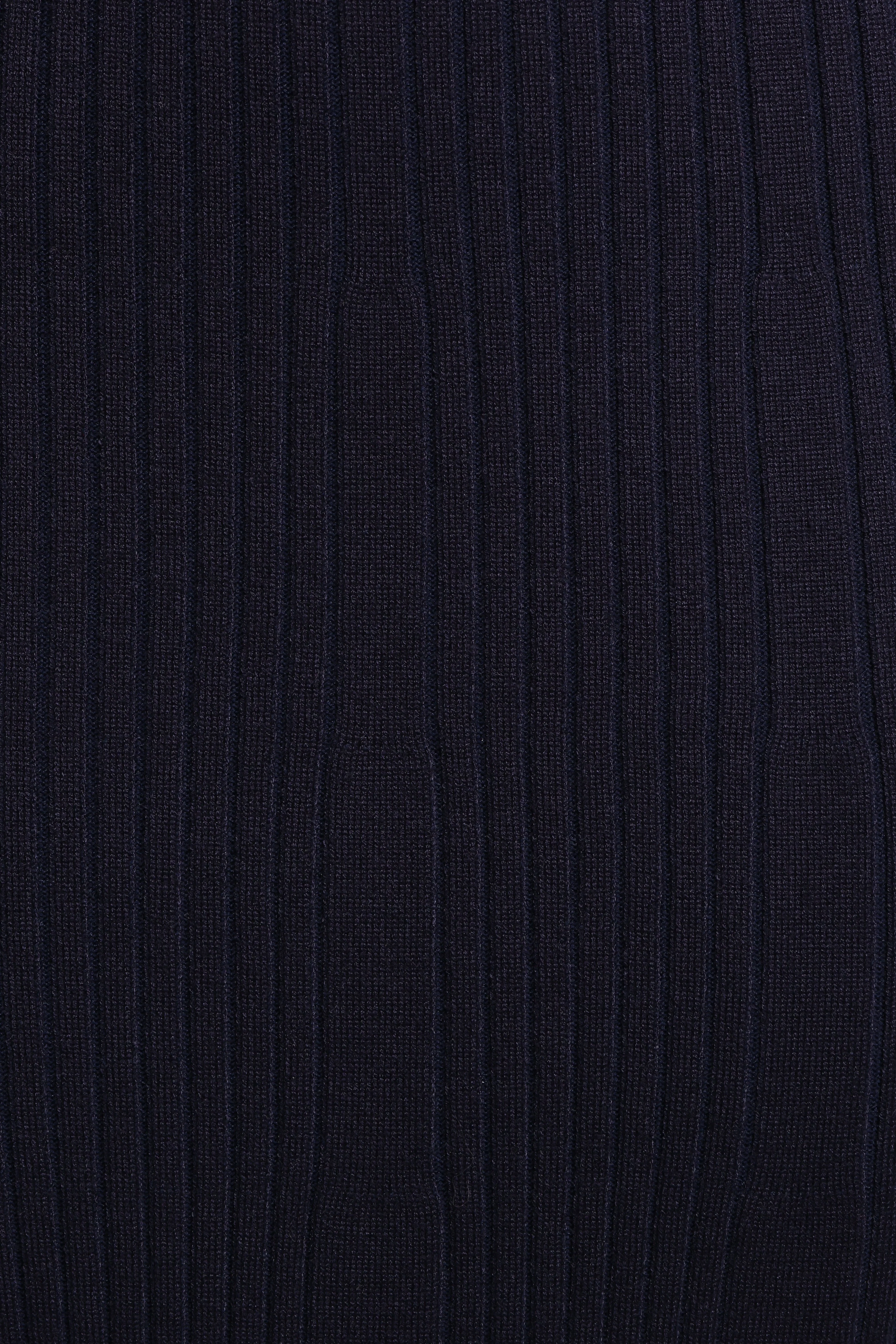 Neya Knit Skirt Set - Navy