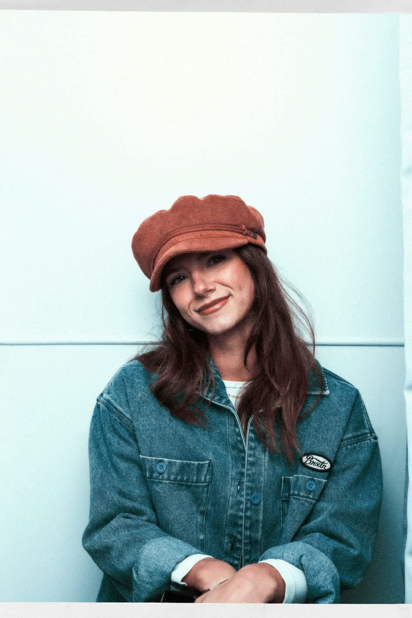 Fiddler Fisherman Cap - Burnt Brick Terry Cloth