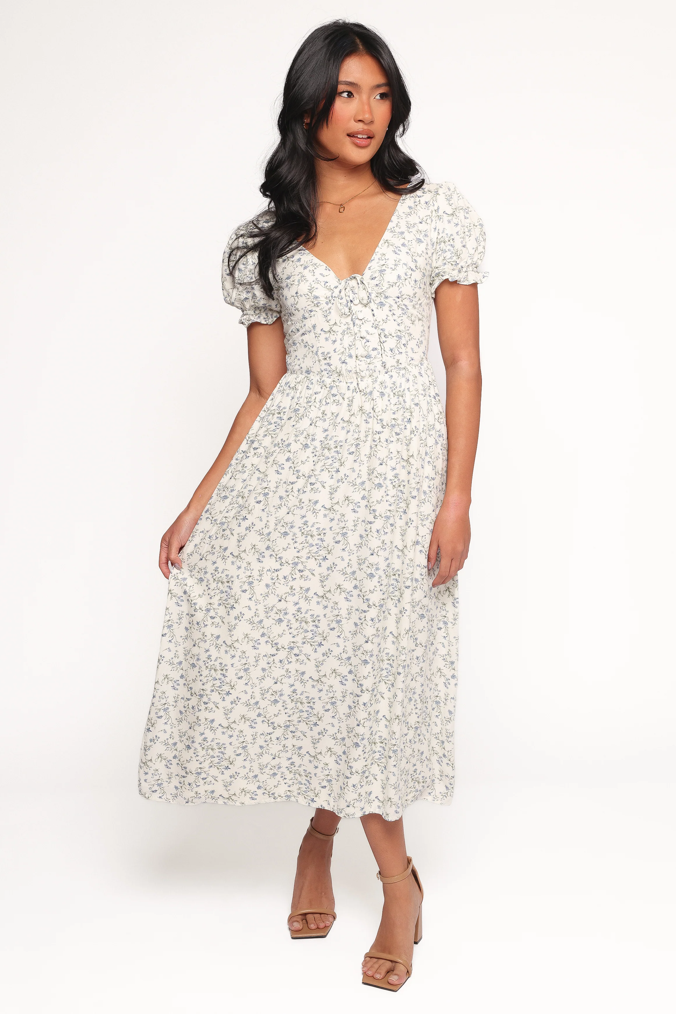 Mildred Midi Dress - Floral