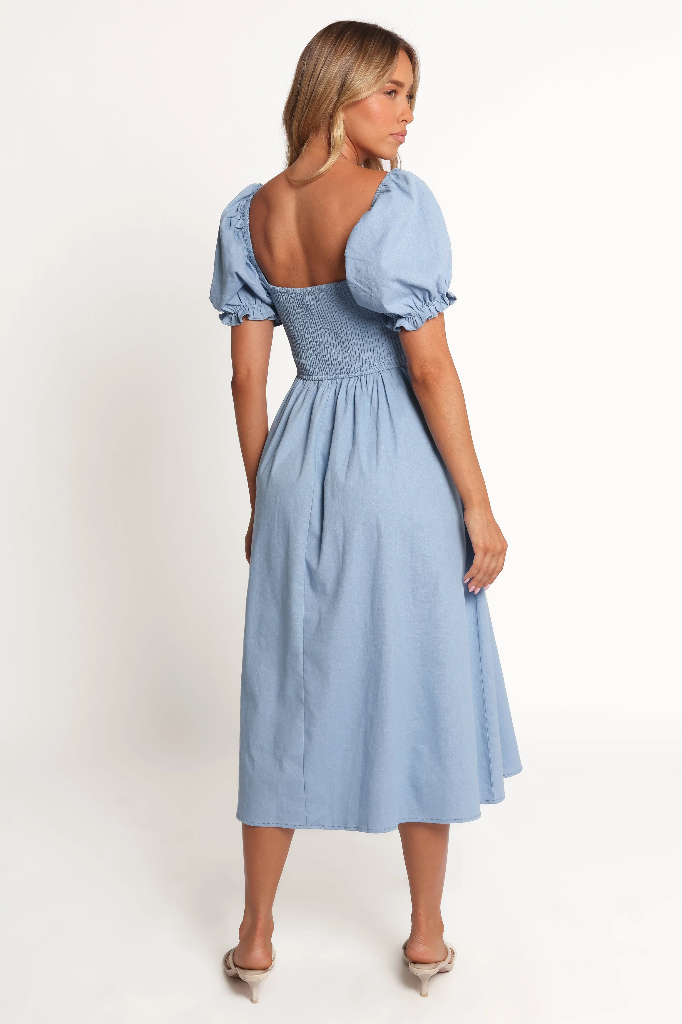 Serenade Midi Dress - Blue