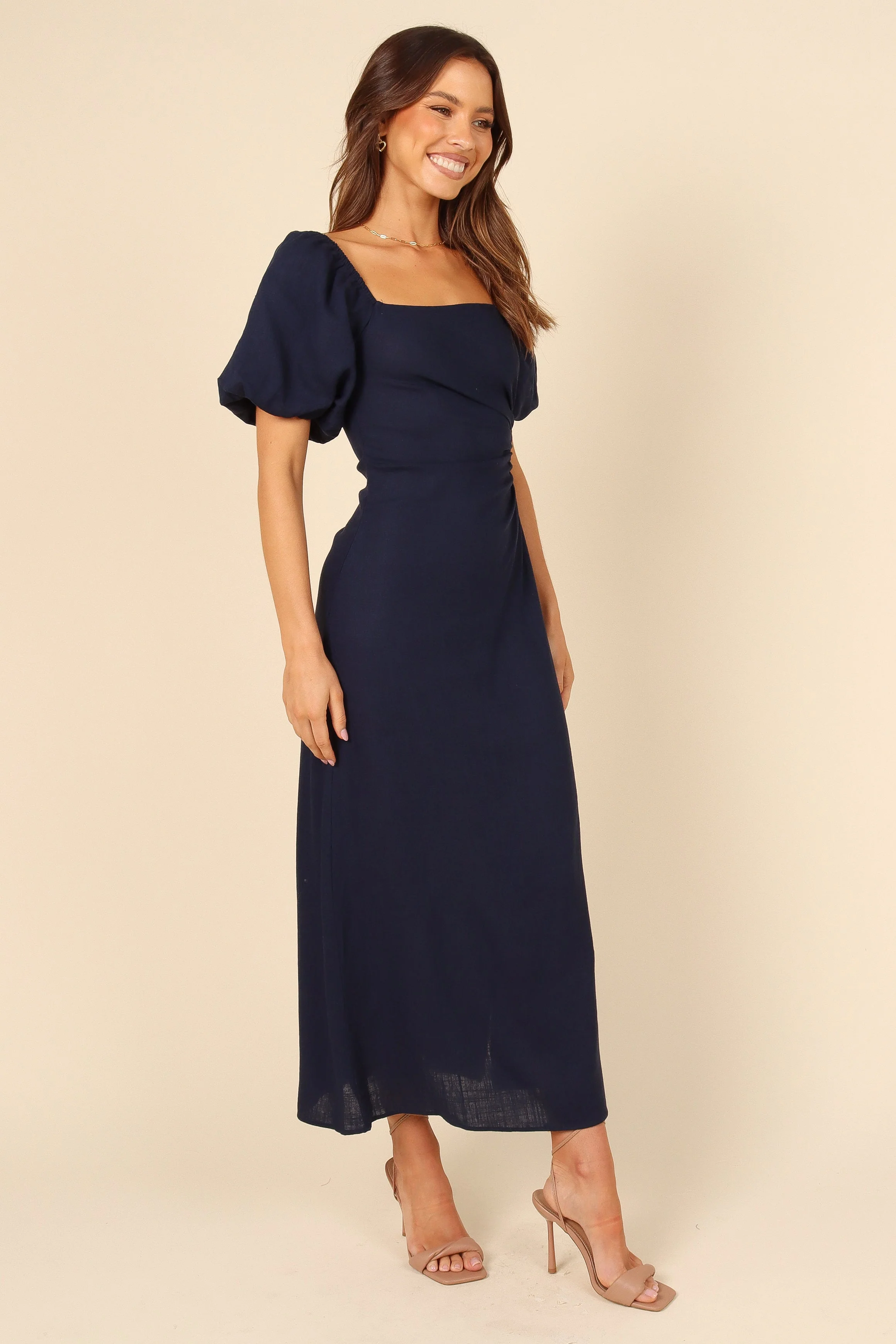 Chloe Cut Out Dress - Navy