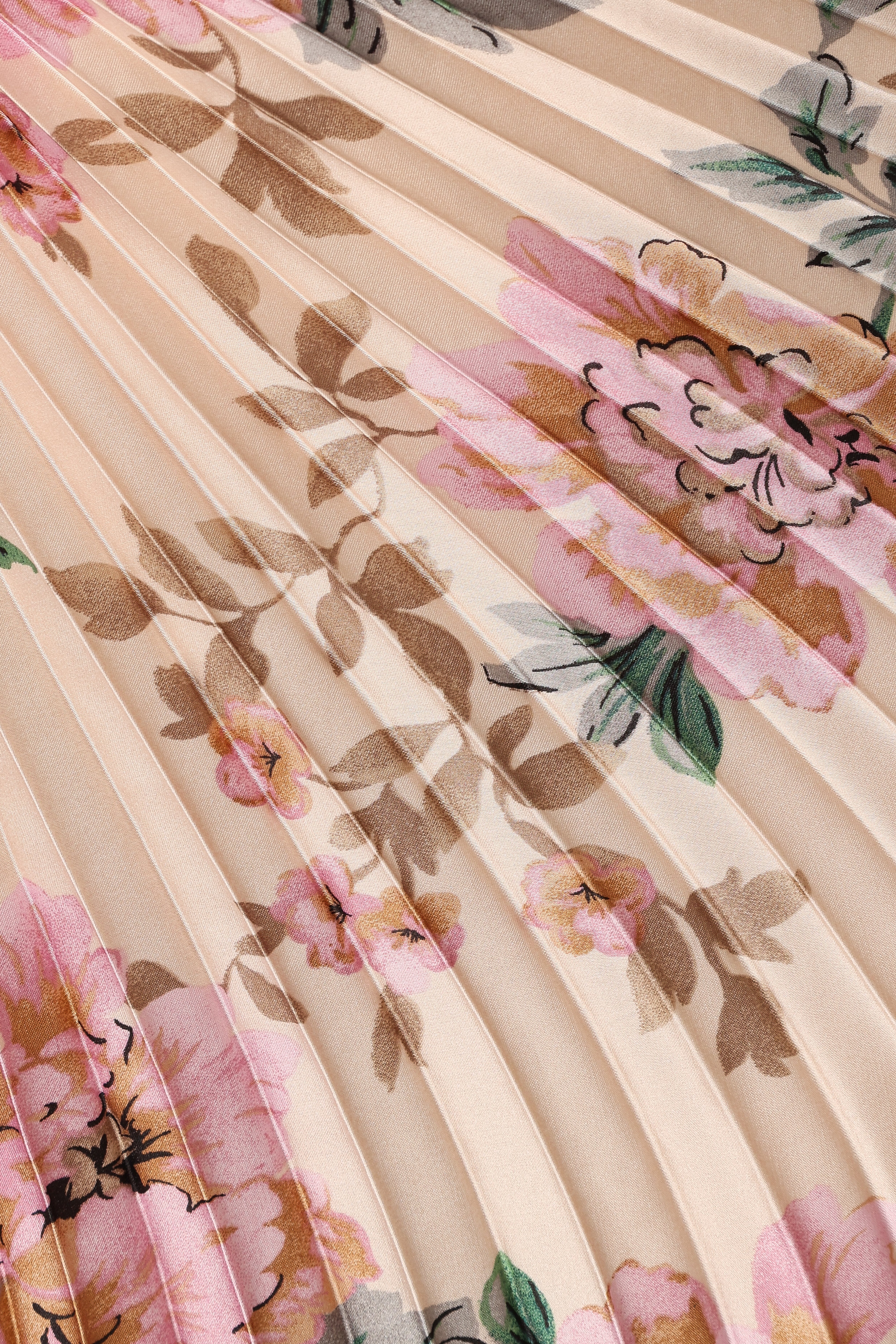 Kleo One Shoulder Maxi Dress - Pink Floral