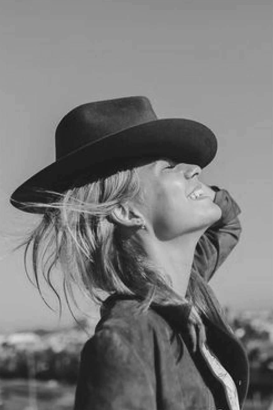 Messer Fedora - Black/Black