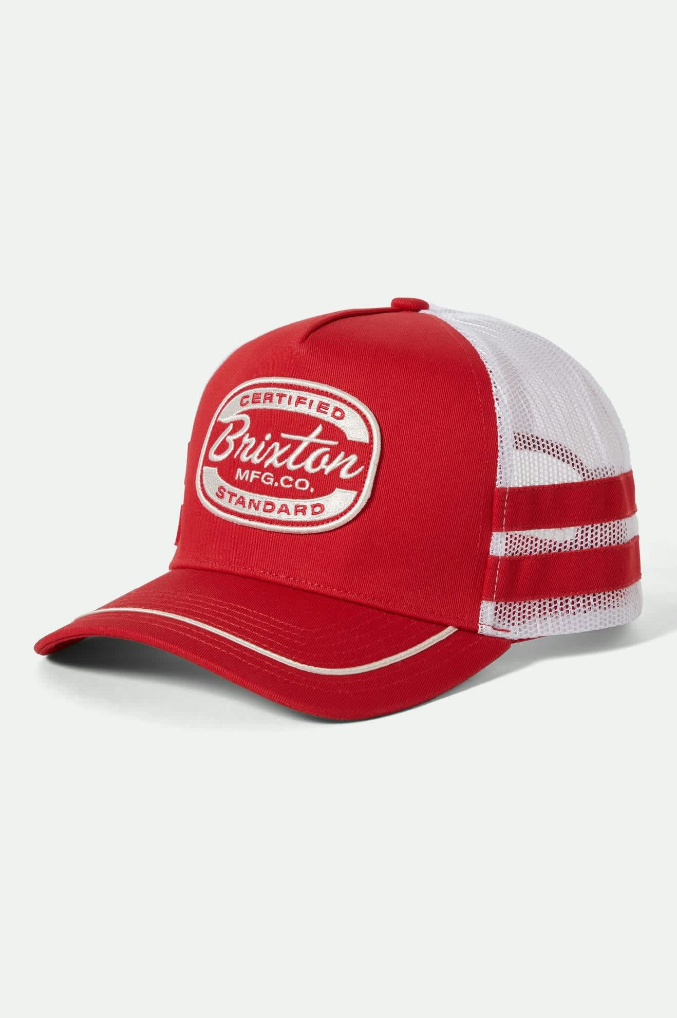 Copley Netplus Trucker Hat - Red/White