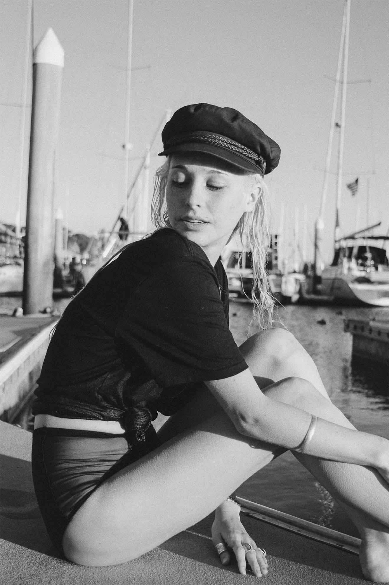 Fiddler Fisherman Cap - Black