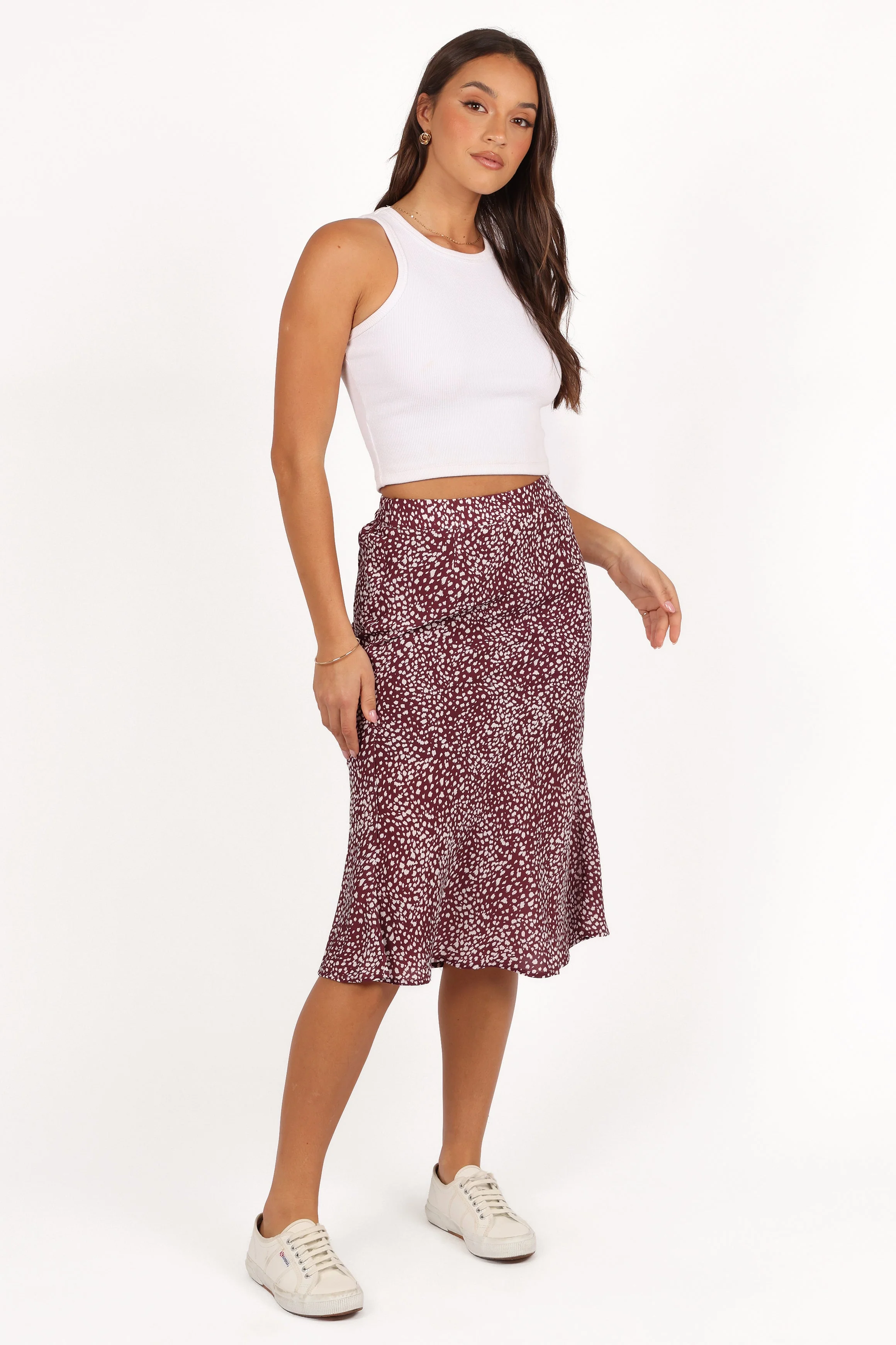 Falco Skirt - Burgundy