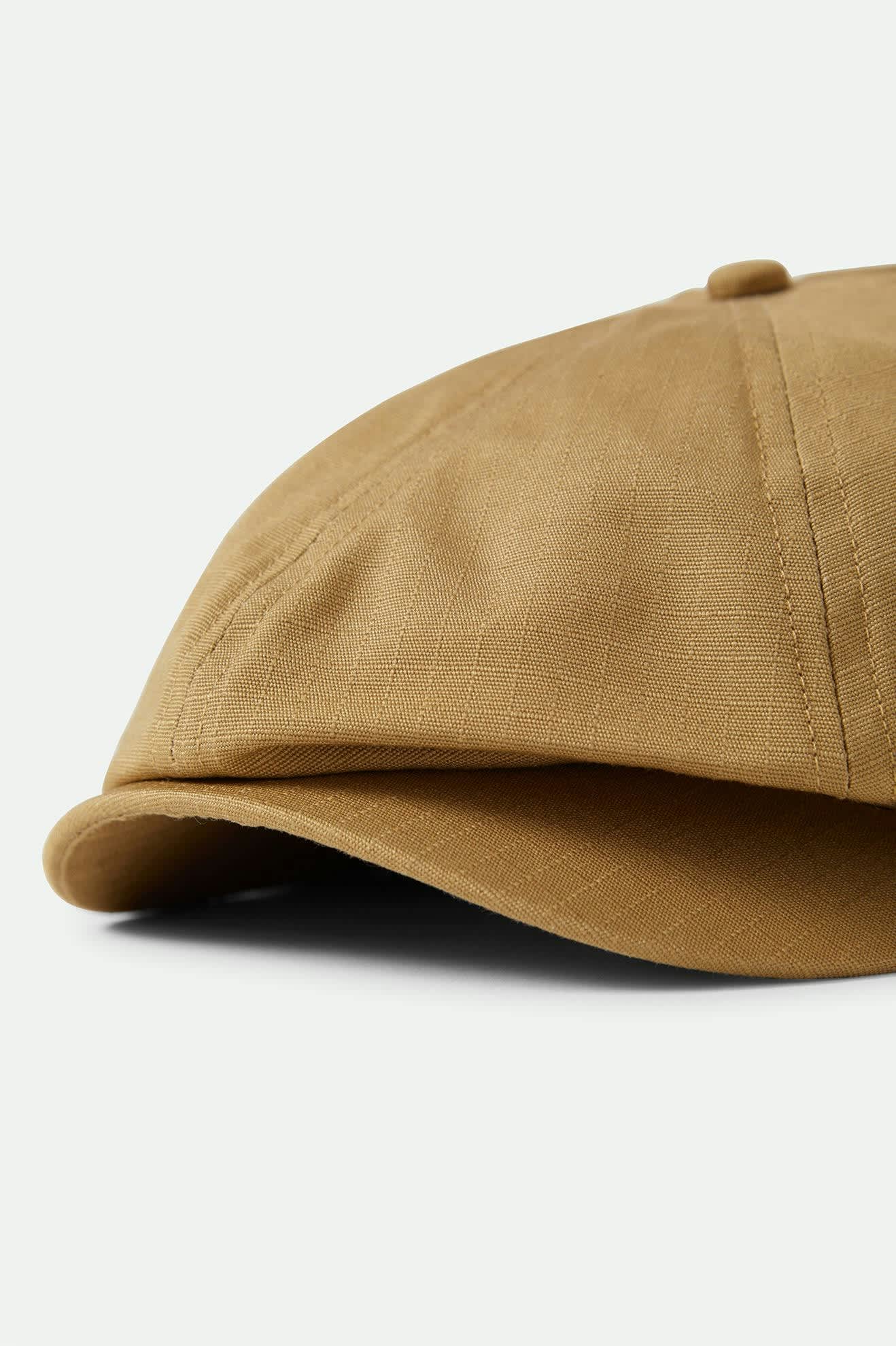 Brood Lightweight Newsboy Cap - Dark Khaki Ripstop