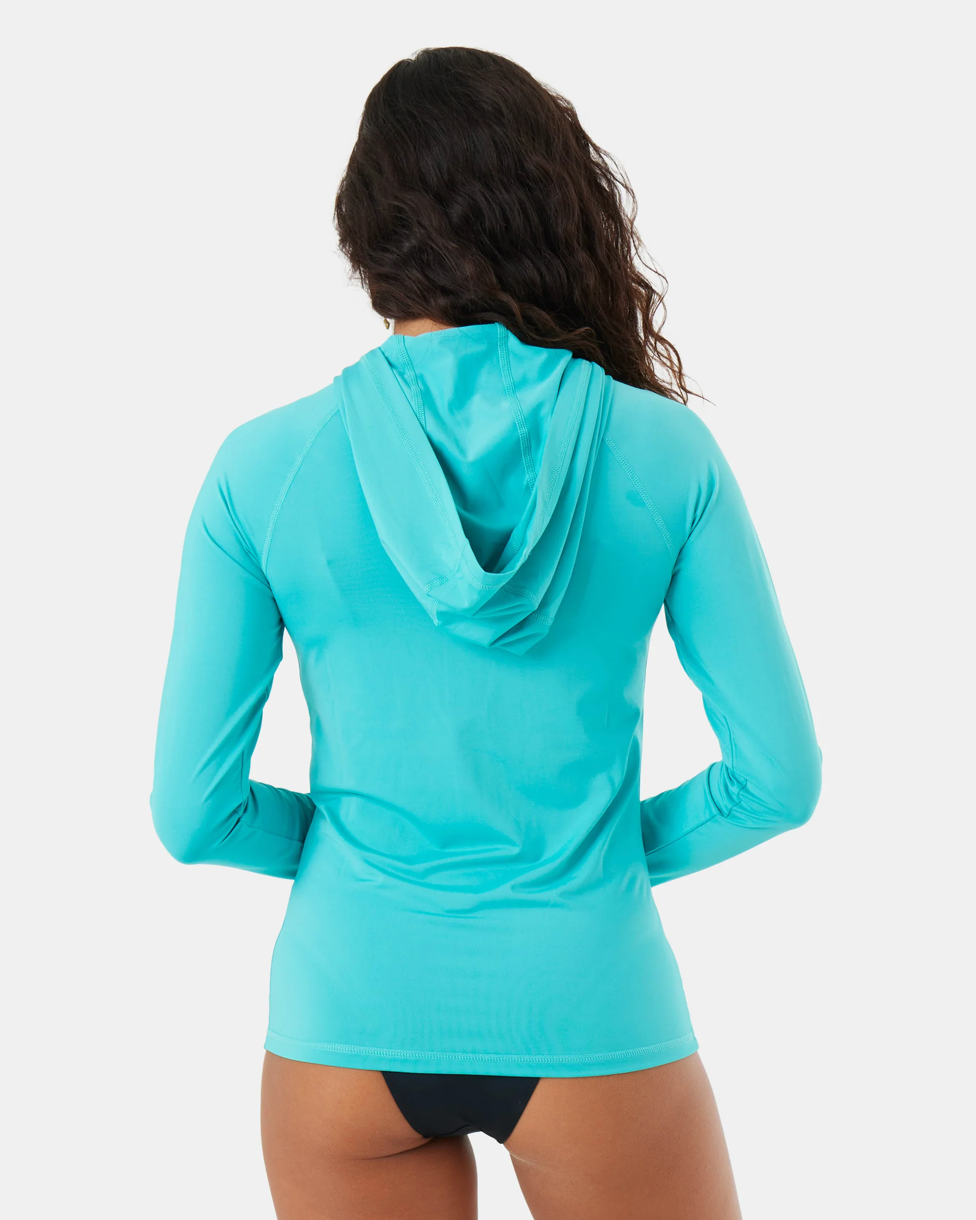 New Essentials Long Sleeve Hoodie Zipped Rashguard
