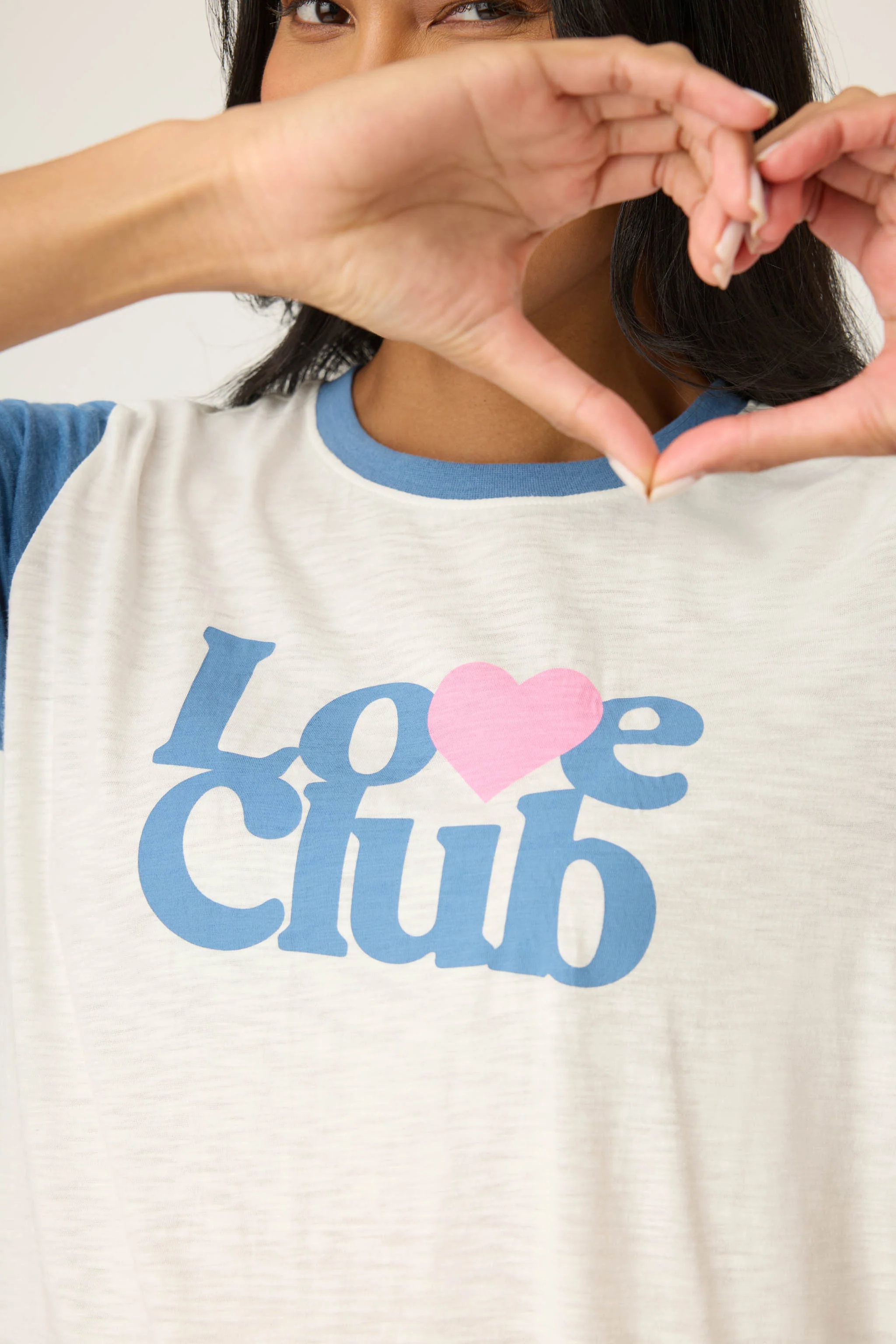 Love Club Graphic Short Sleeve T-Shirt