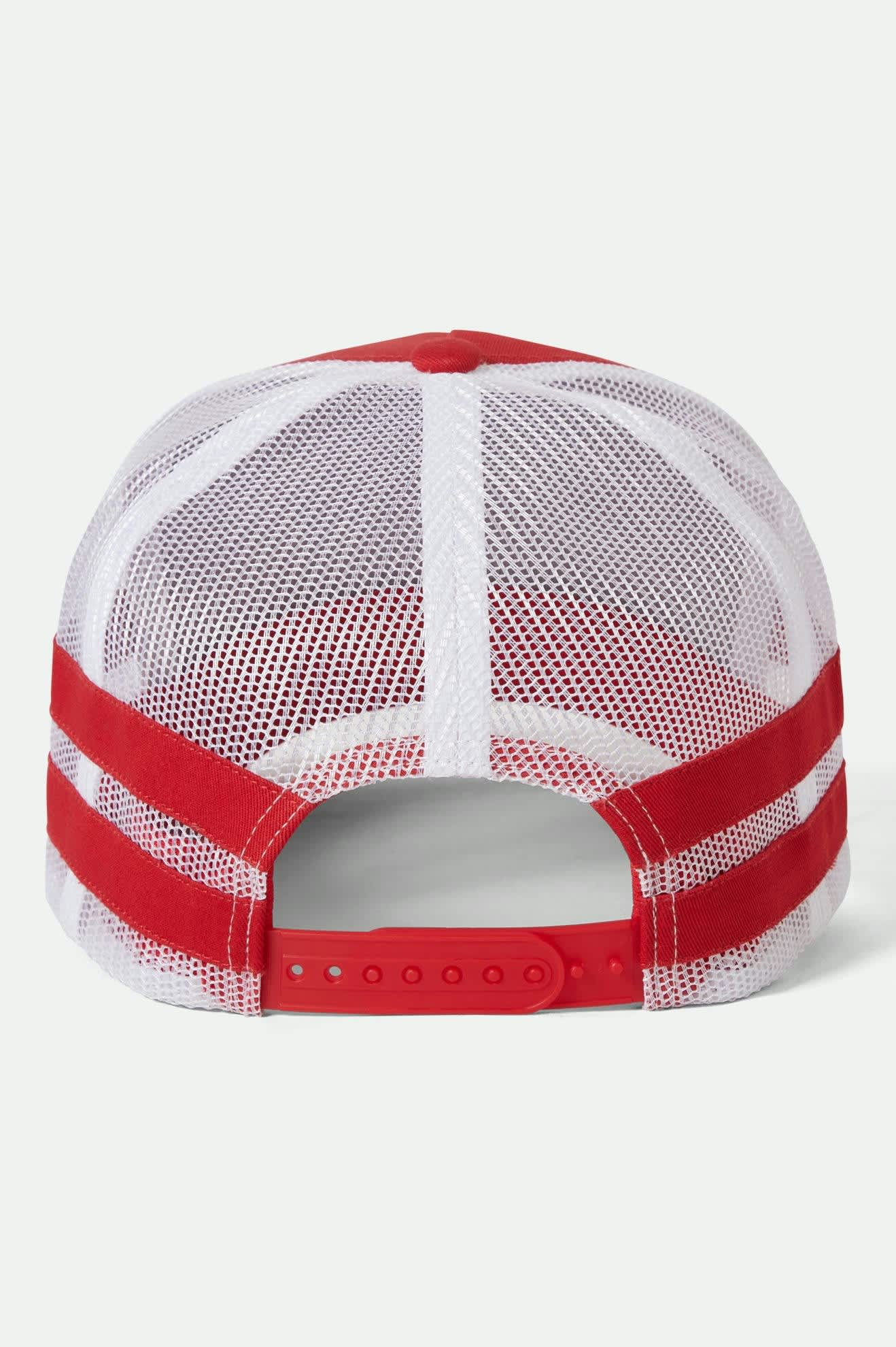 Copley Netplus Trucker Hat - Red/White