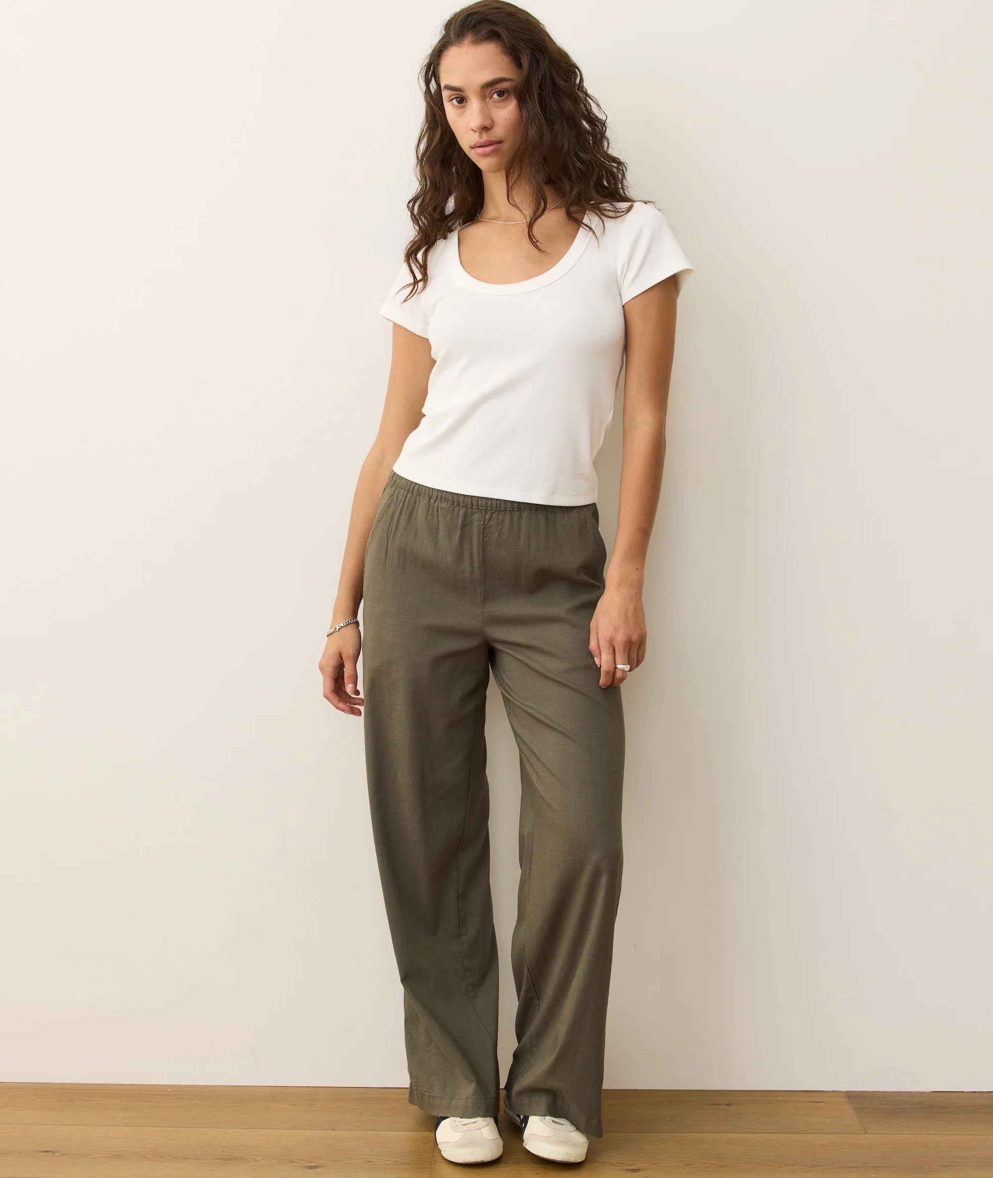 Lexi Rib Sun-In Scoop Tee