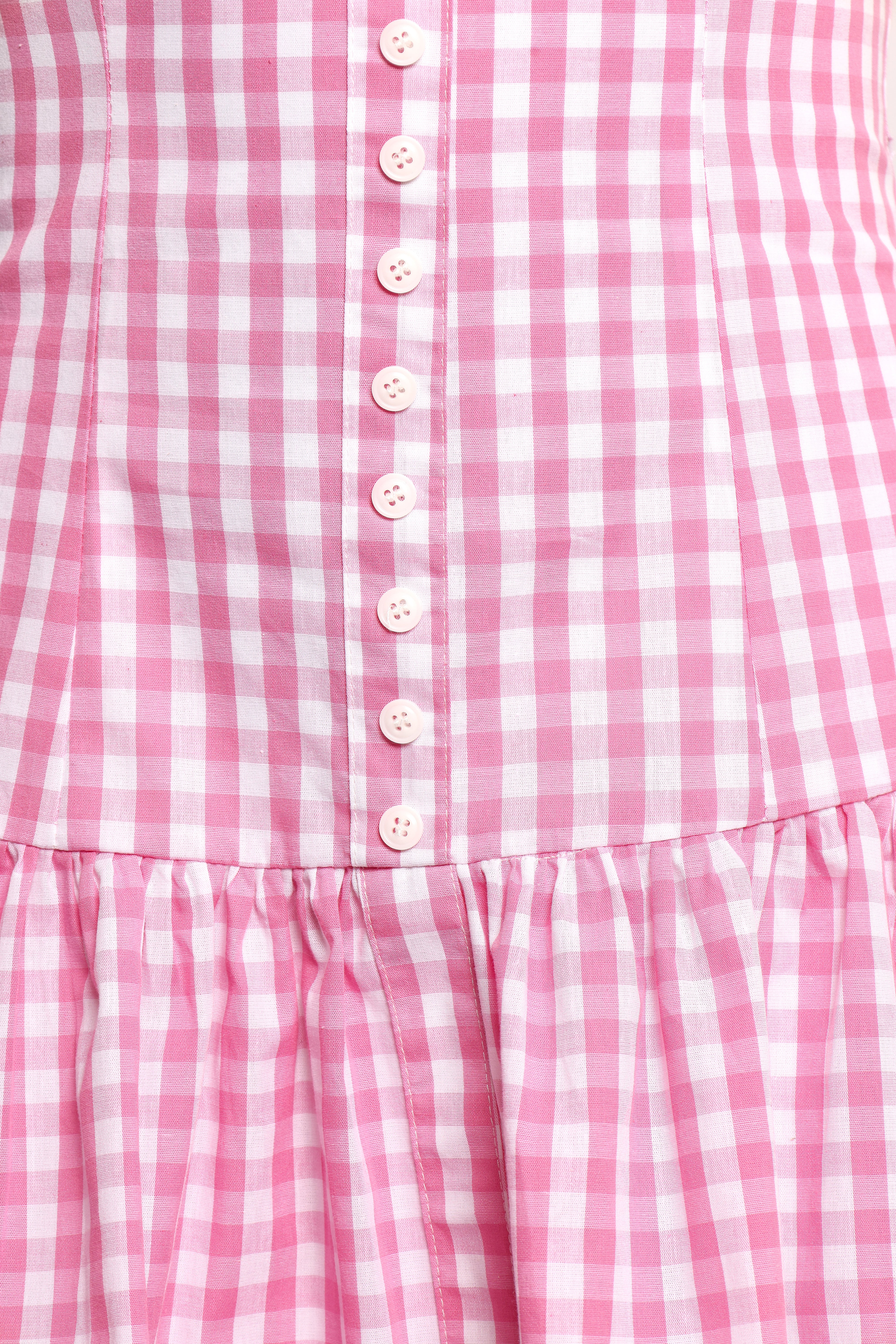 Sterling Mini Dress - Pink Check