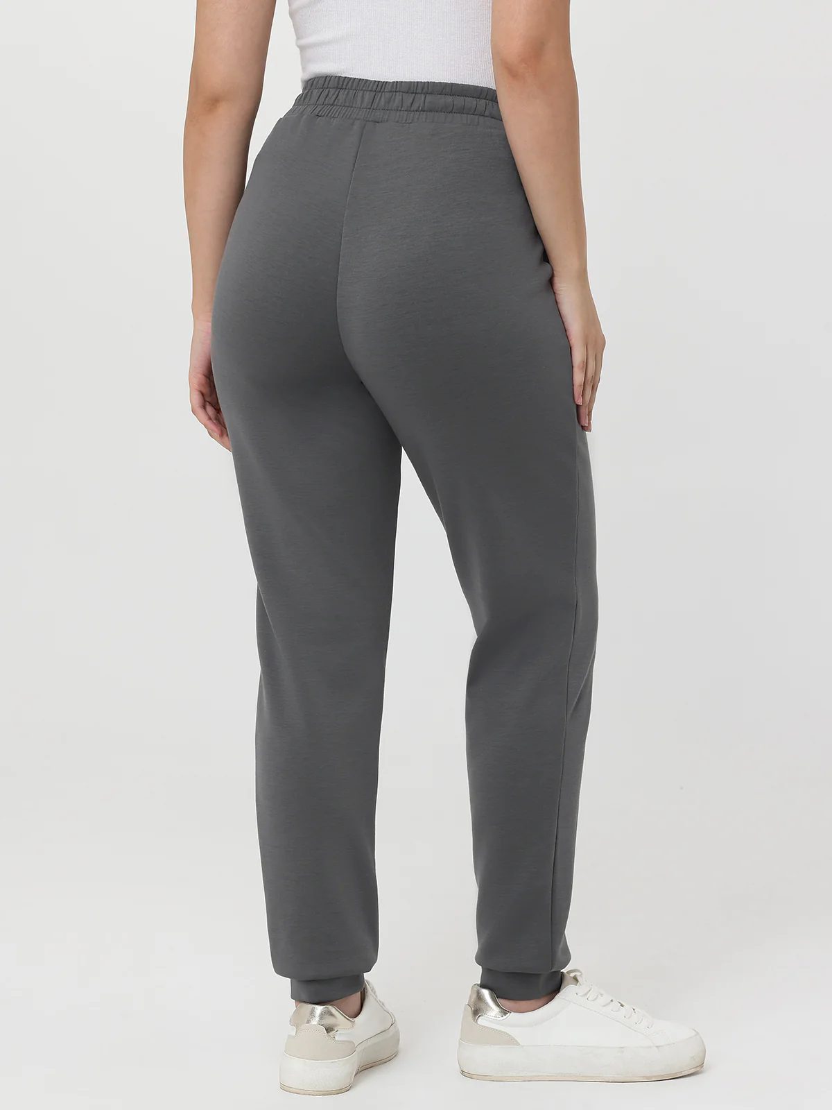 High-Rise Cuffed Joggers