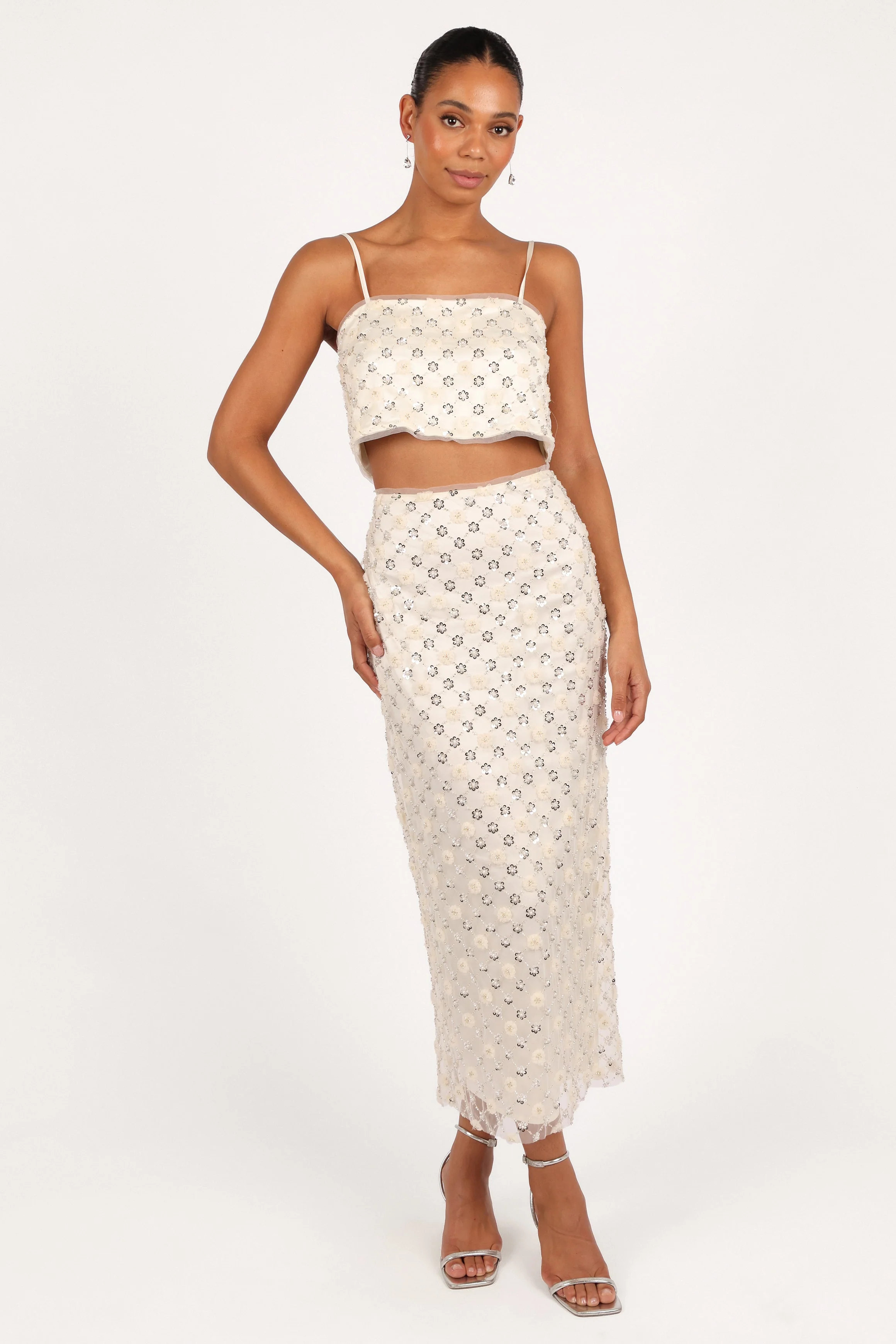 Bottega Two Piece Set - Cream