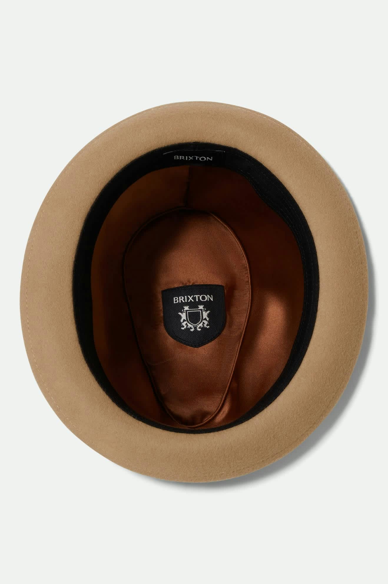 Gain Fedora - Sand/Antique Brass