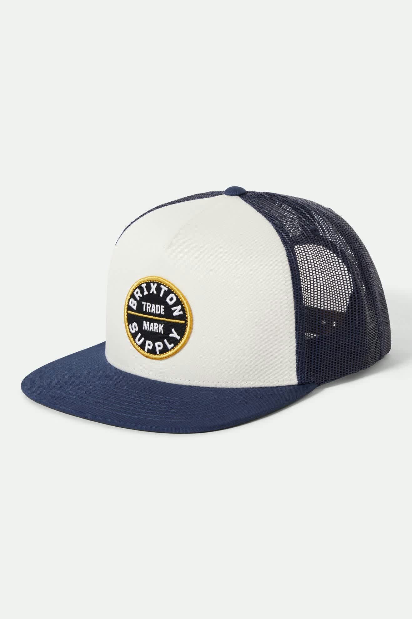 Oath Trucker Hat - Mood Indigo/Off White/Mood Indigo