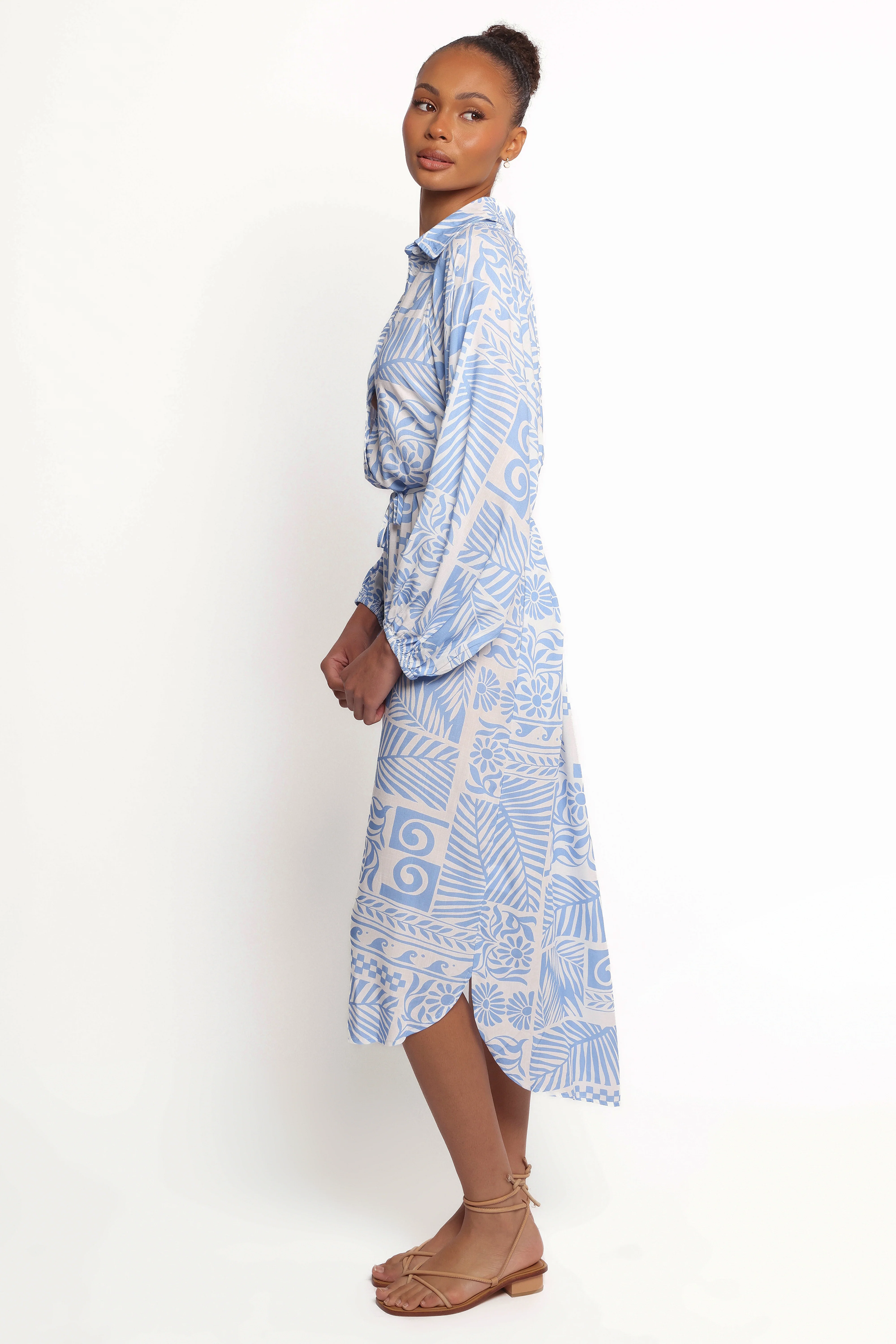 Foster Midi Dress - Malia Print