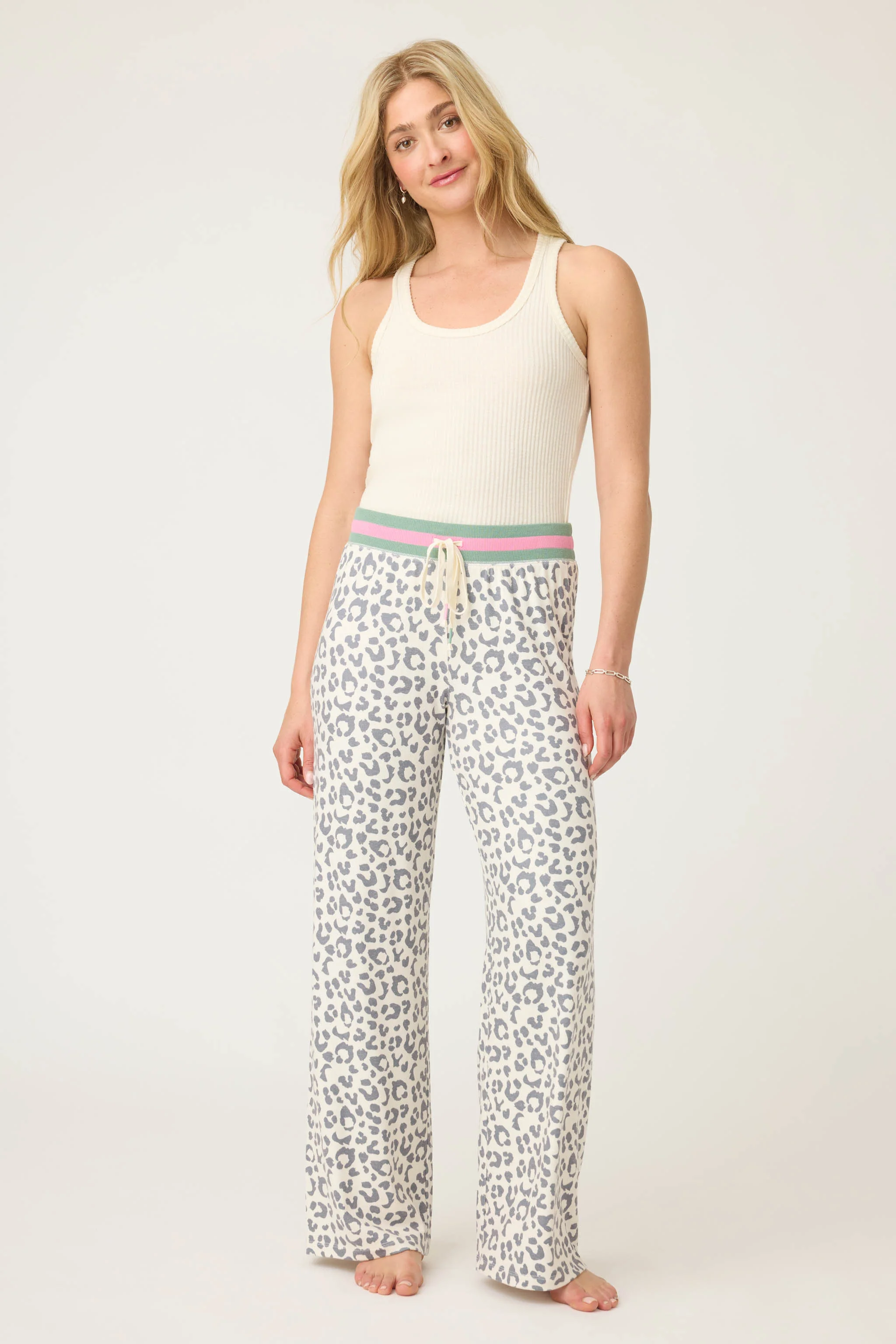 Life In Leopard Wide-Leg Pants