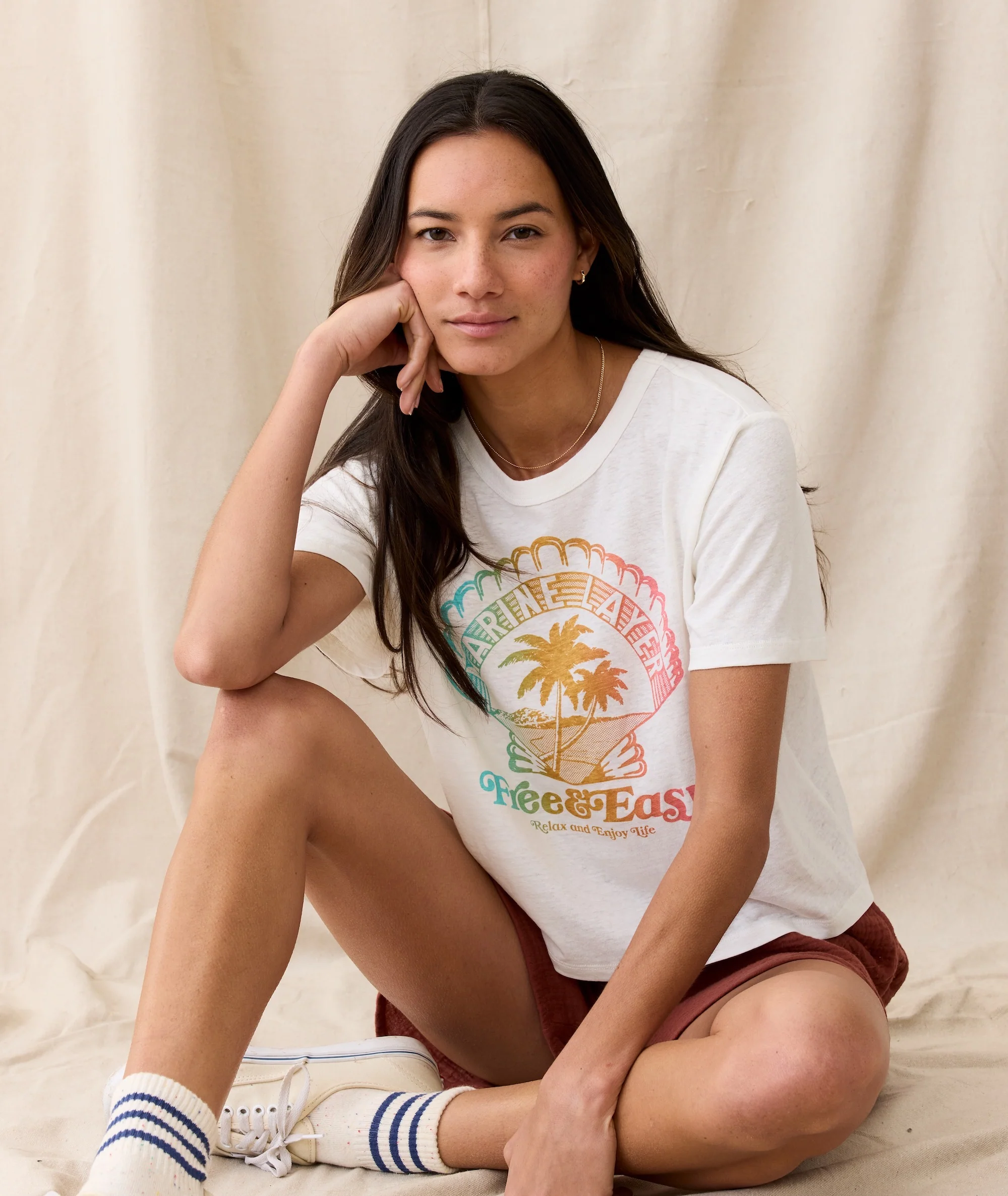 ML x Free & Easy Crop Graphic Tee