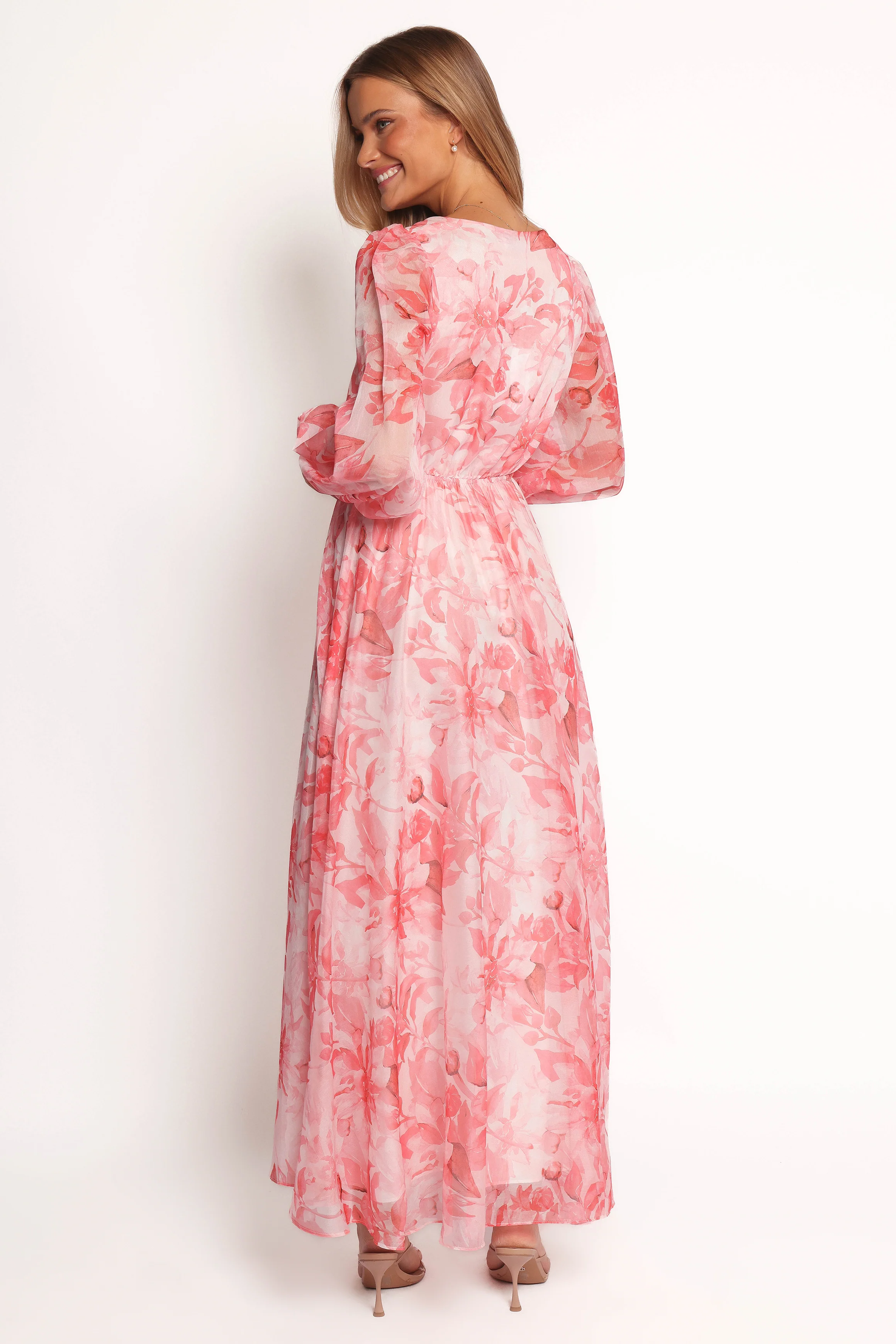 Anisa Maxi Dress - Pink Floral