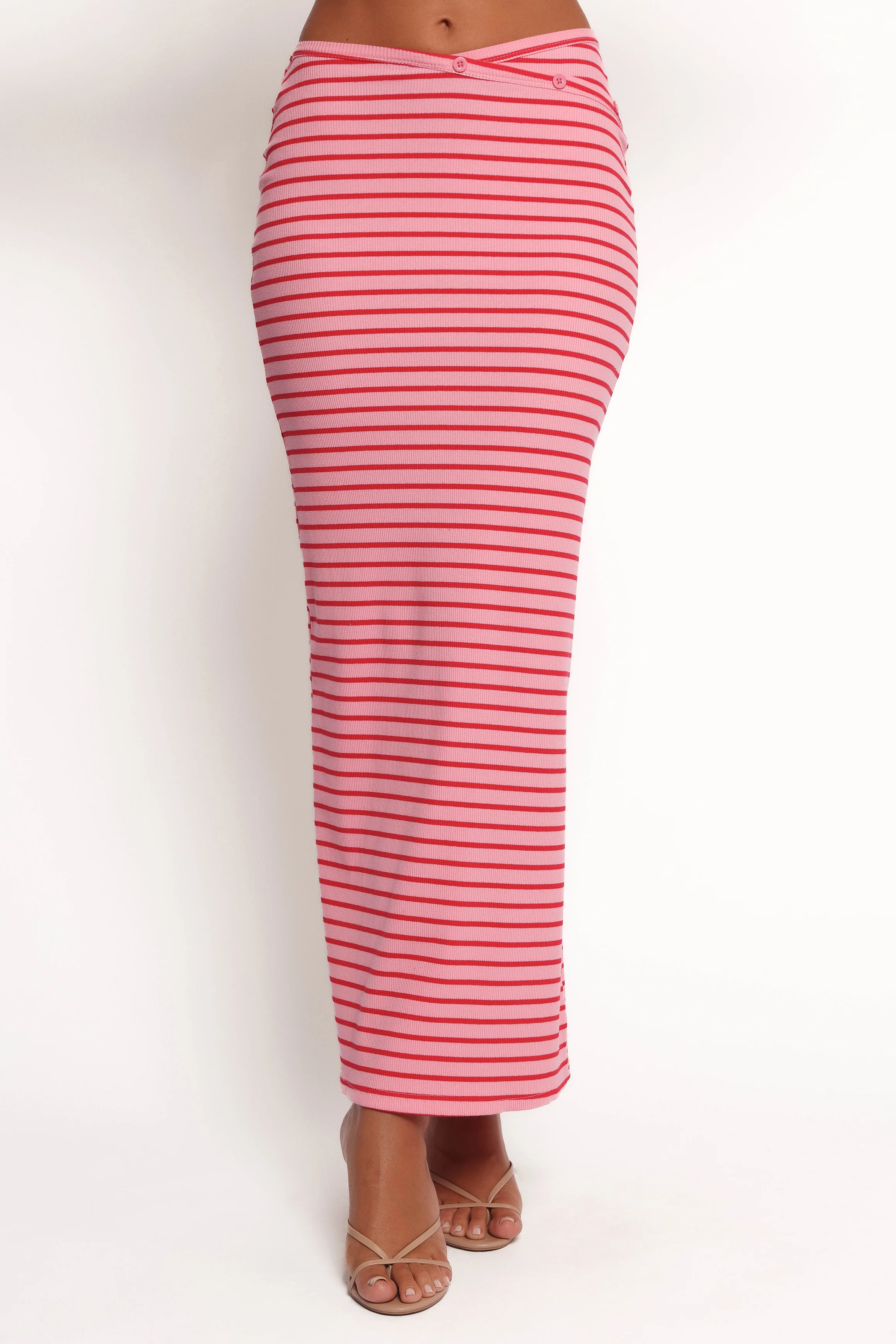 Adeline Two Piece Set - Pink Red