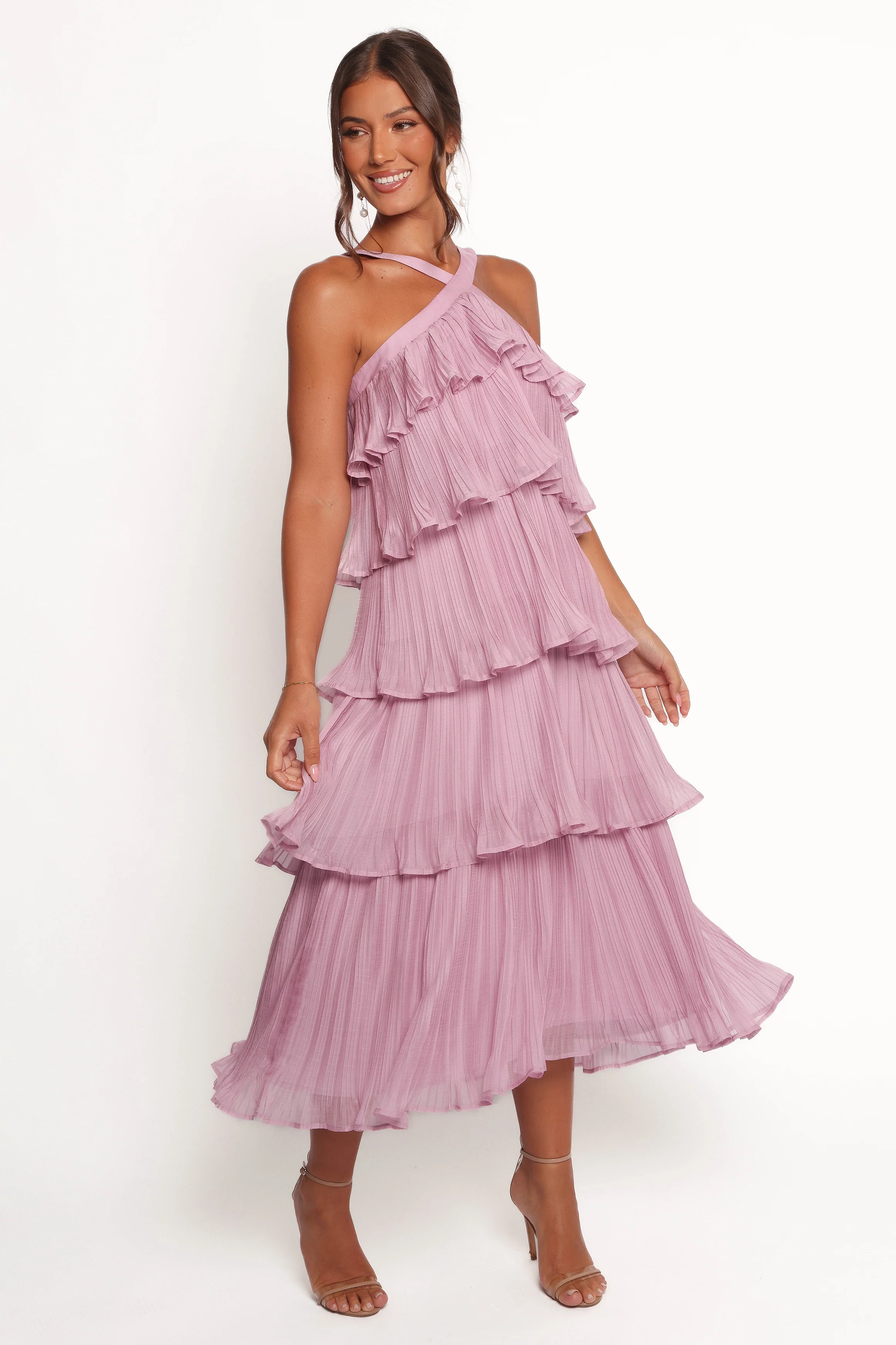 Aveline Midi Dress - Lilac