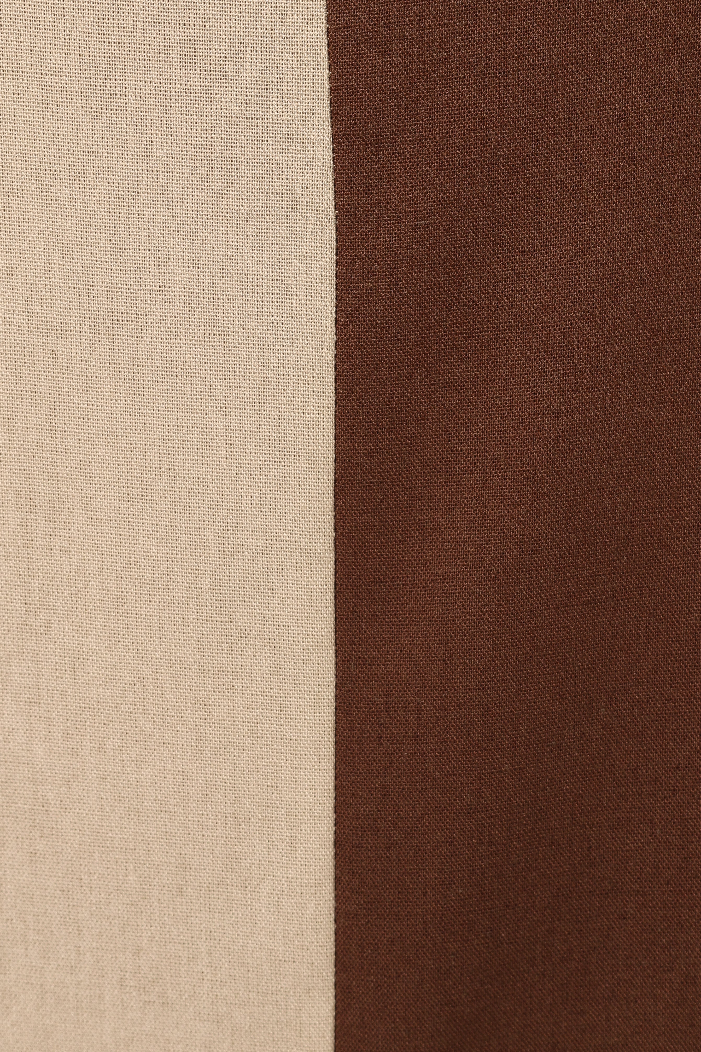 Lindi Maxi Dress - Brown/Beige