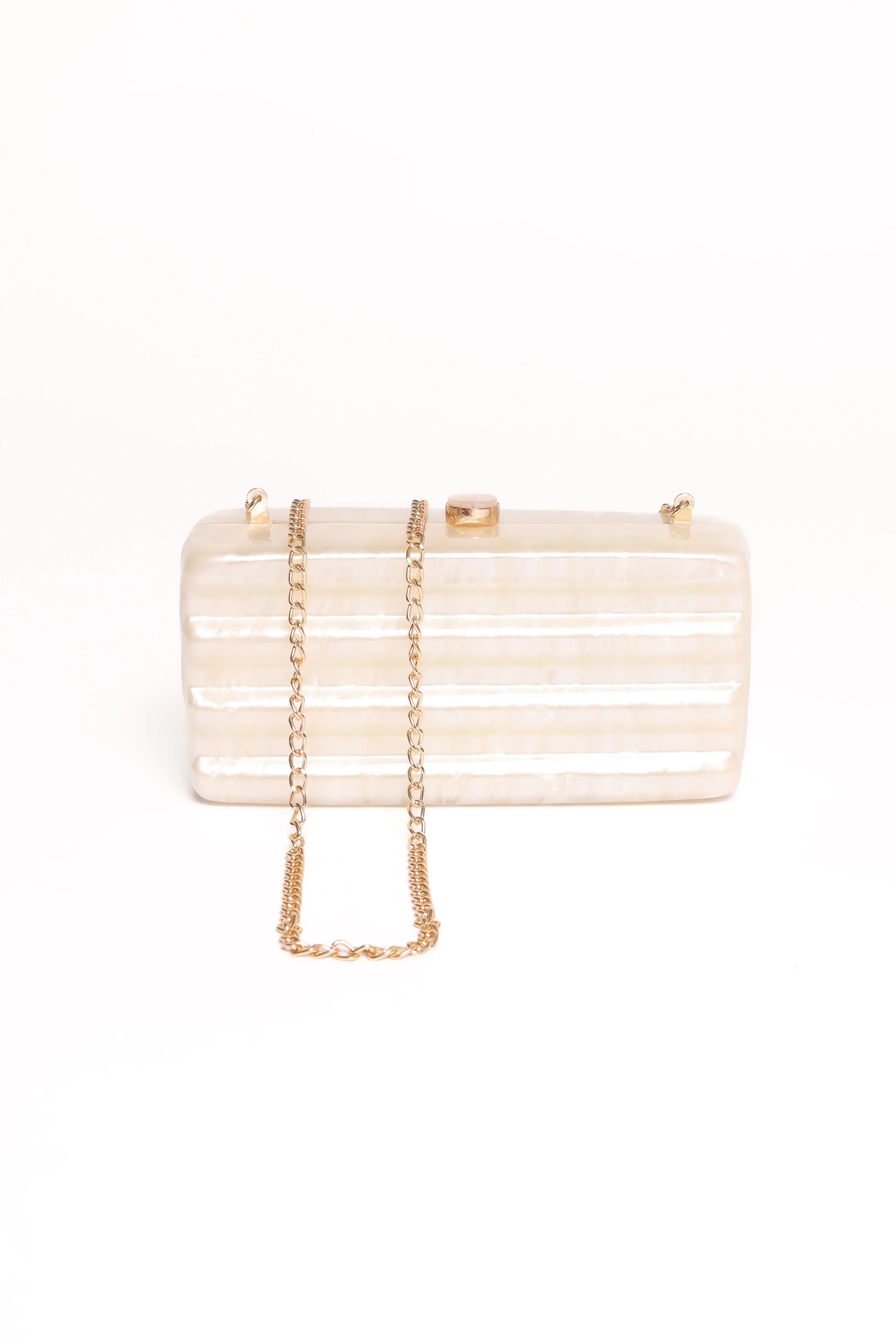 Helena Clutch - Pearl