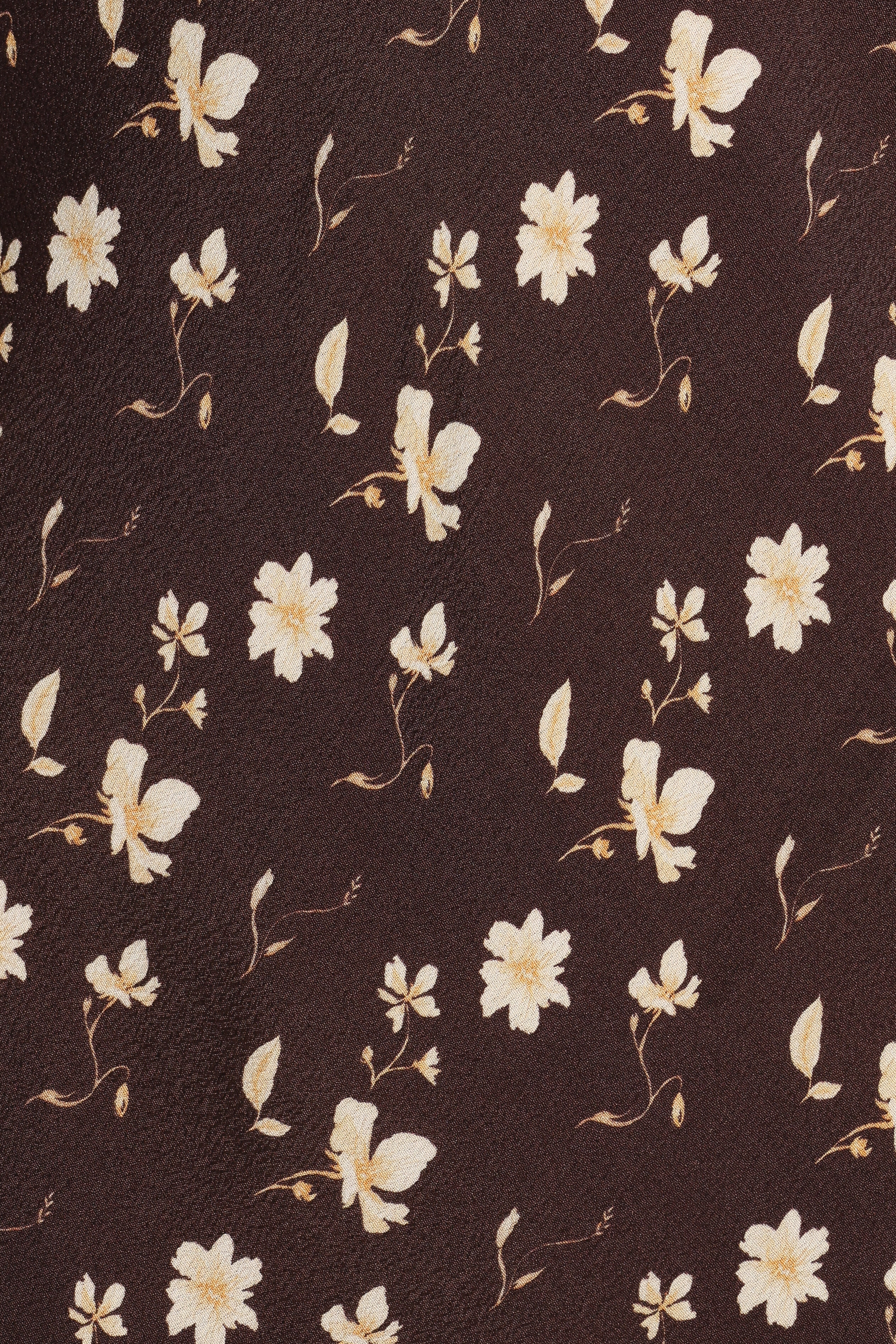 Amity Mini Dress - Brown Floral