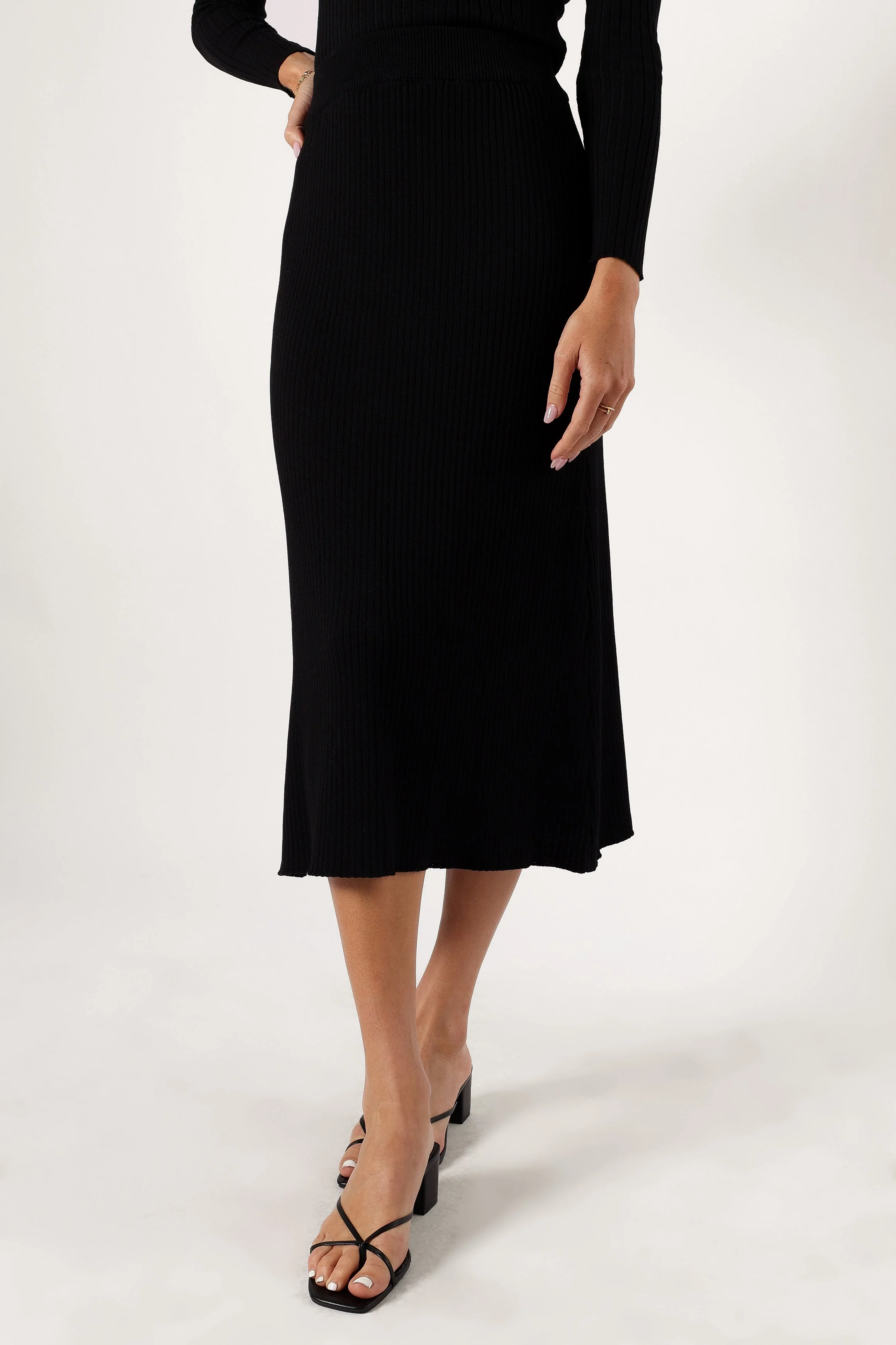 Cameron Knitted Set - Black