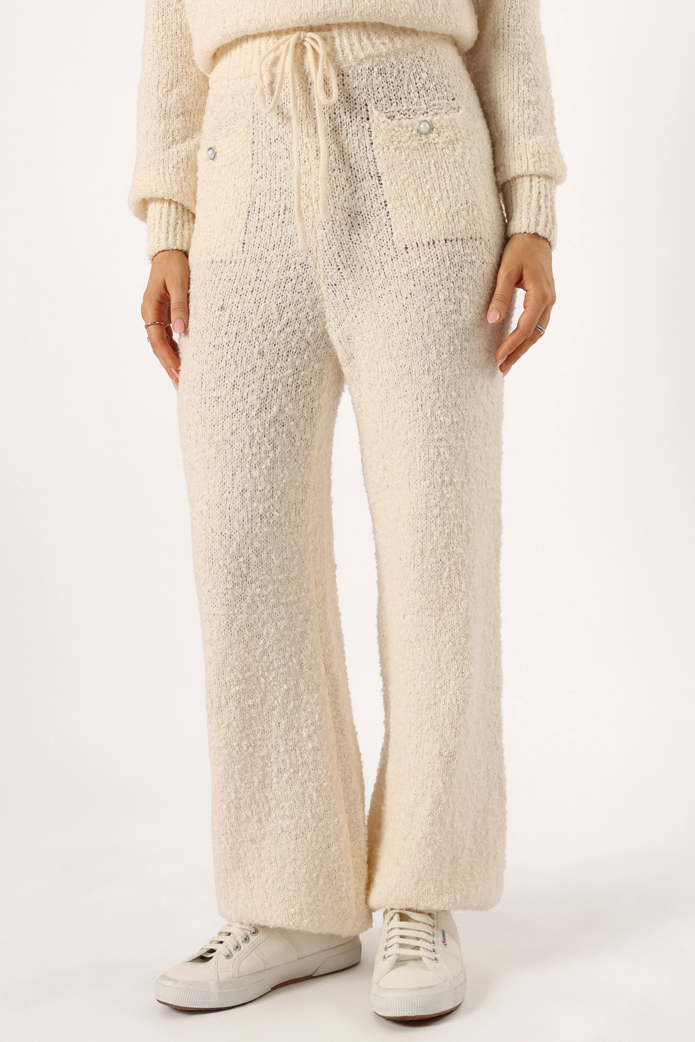 Victoria Knitted Set - Cream