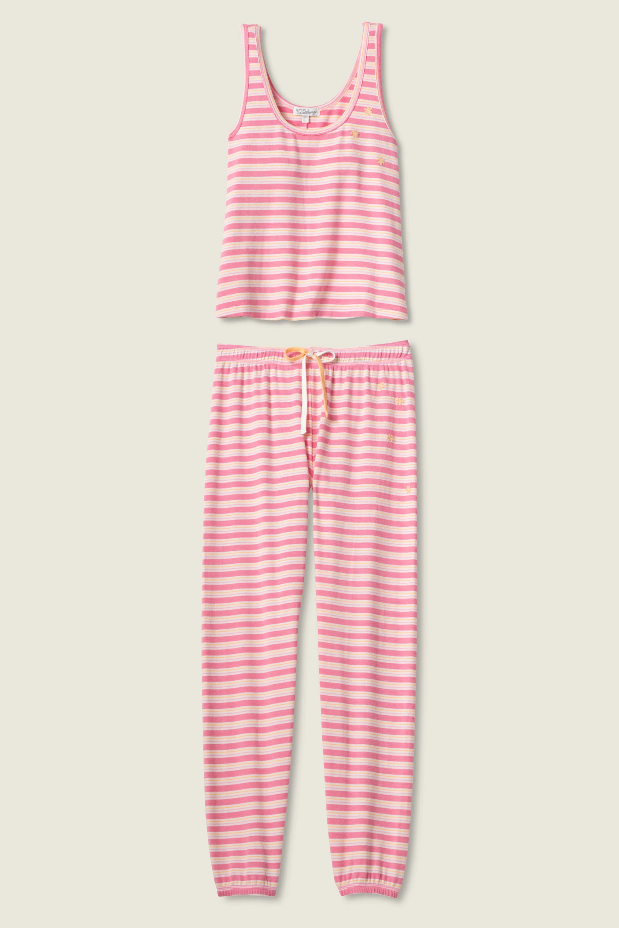 Tini Time Striped PJ Set