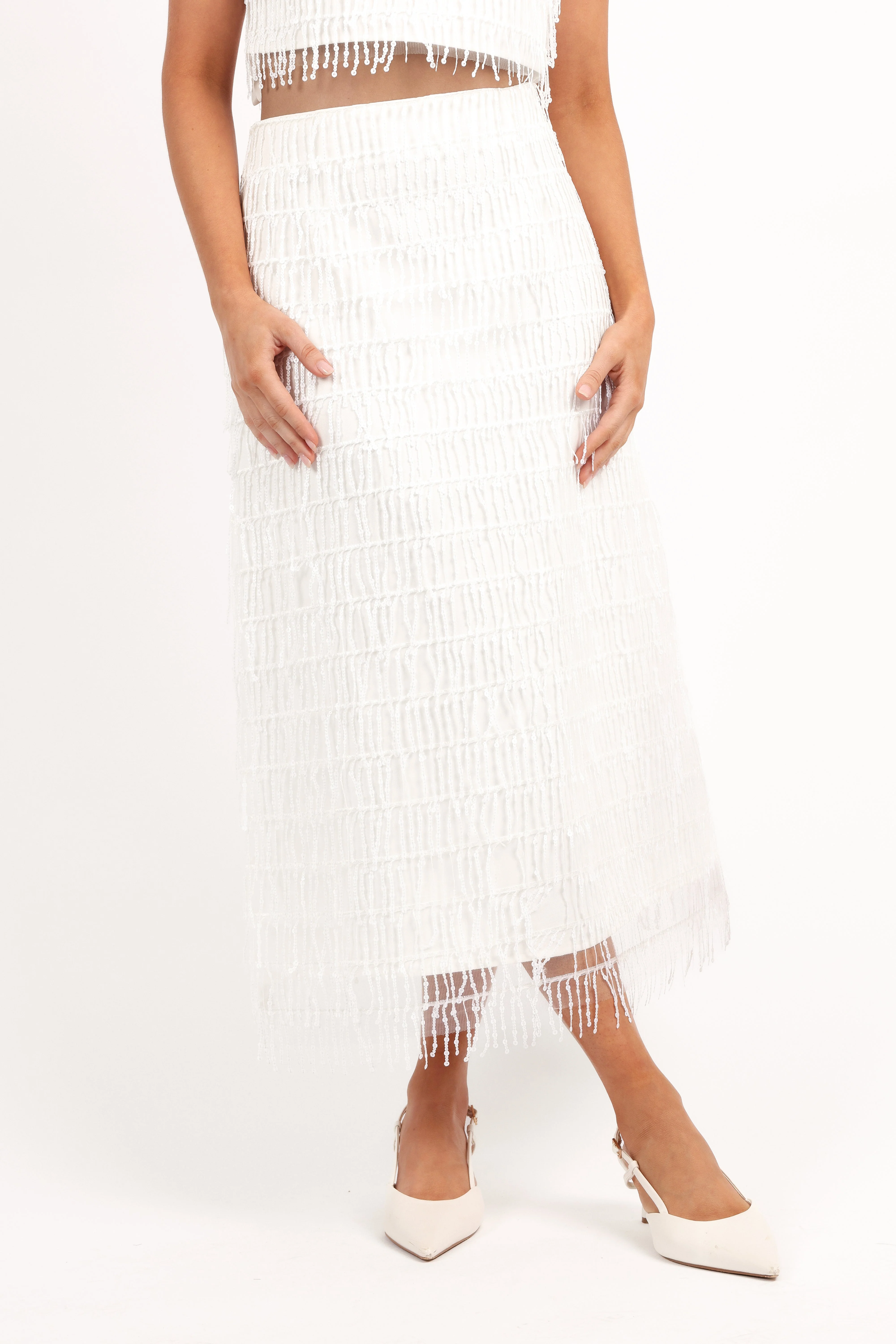 Allure Two Piece Set - White