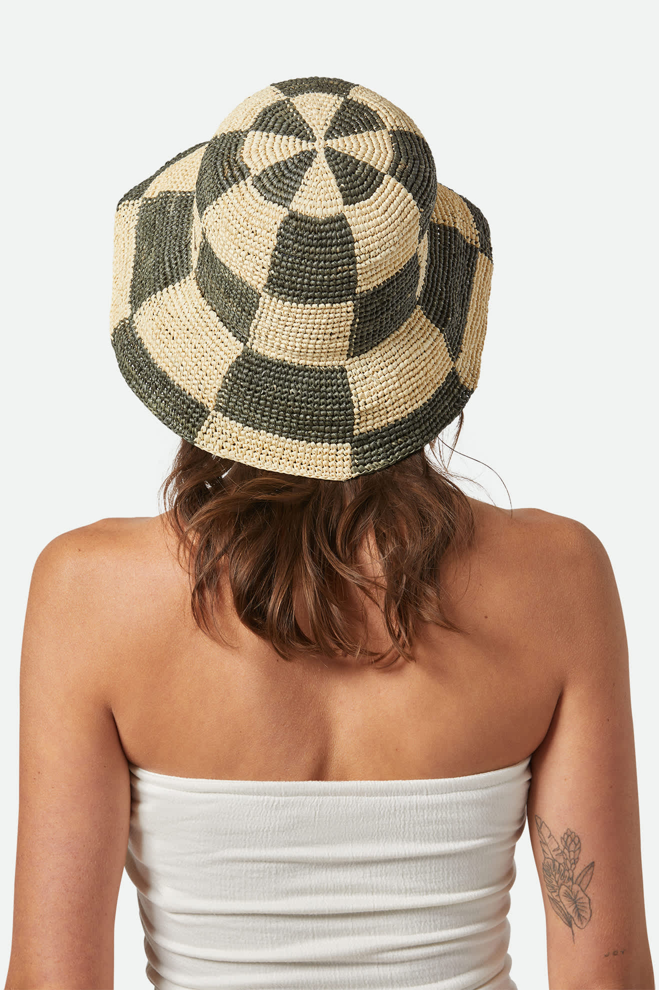 Redding Bucket Hat - Whitecap/Deep Forest